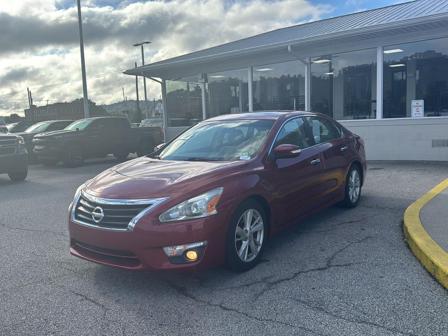 Cayenne Red Metallic 2013 Nissan Altima Sedan Front-Wheel Drive Continuously Variable Transmission