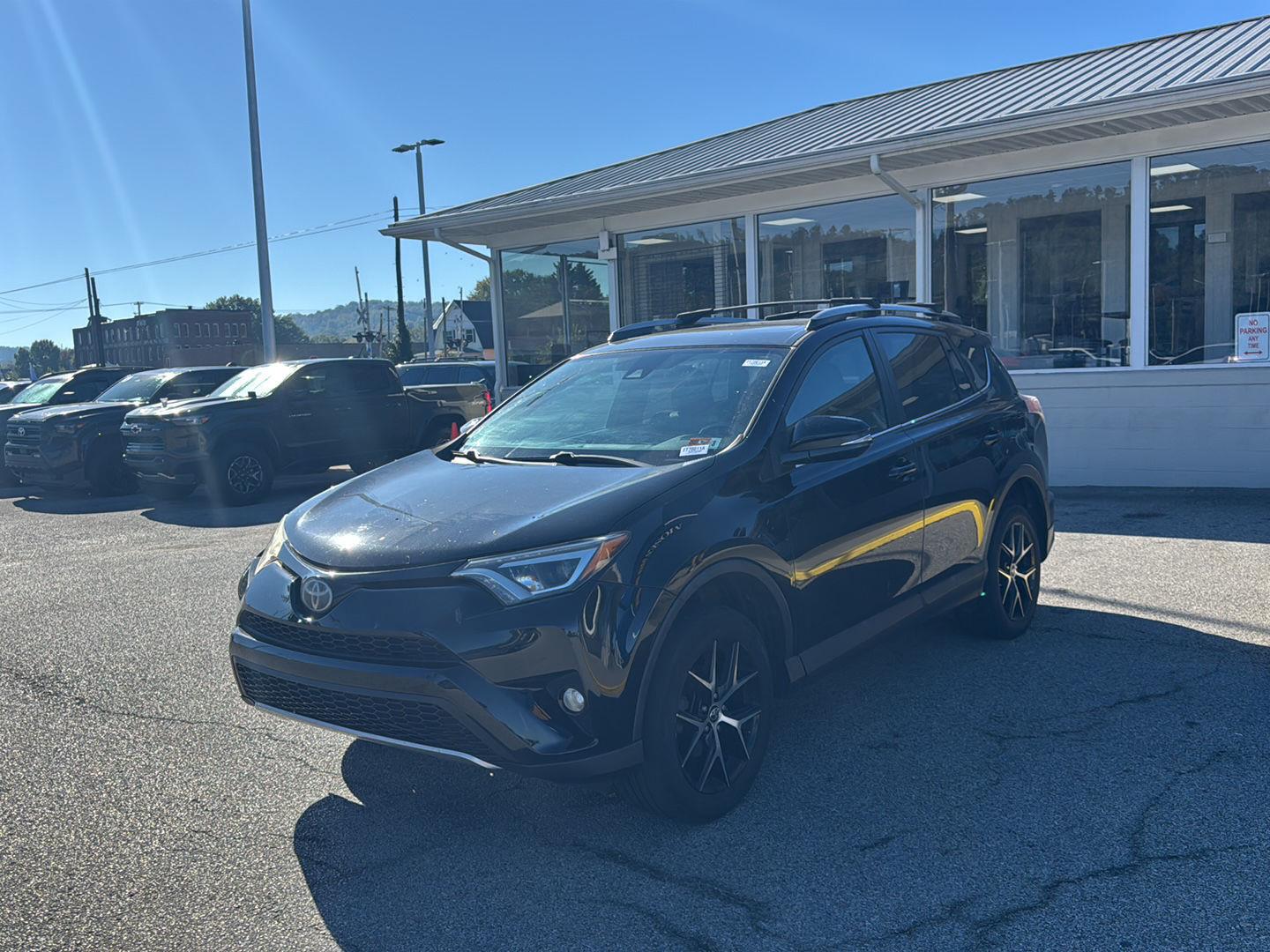 Black 2017 Toyota RAV4 SUV / Crossover All-Wheel Drive Automatic