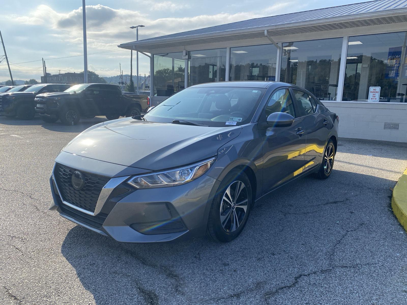 Gray (Gun Metallic) 2022 Nissan Sentra Sedan Front-Wheel Drive Continuously Variable Transmission