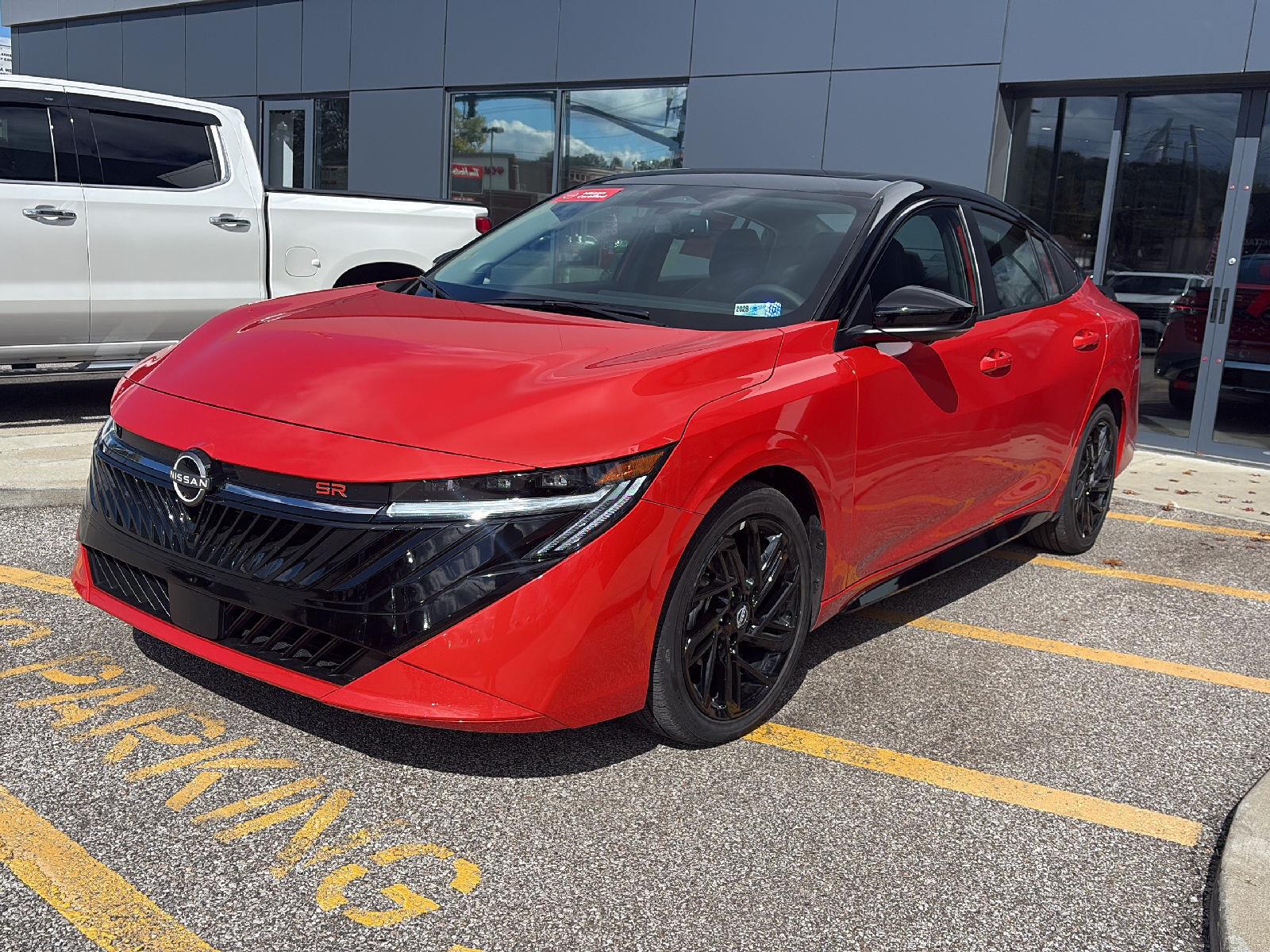Energetic Ember/Super Black 2027 Nissan Sentra Sedan Front-Wheel Drive Continuously Variable Transmission