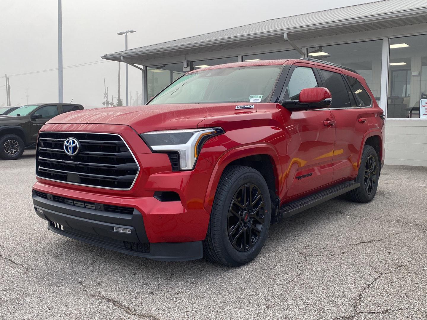 Supersonic Red 2023 Toyota Sequoia SUV / Crossover Four-Wheel Drive Automatic