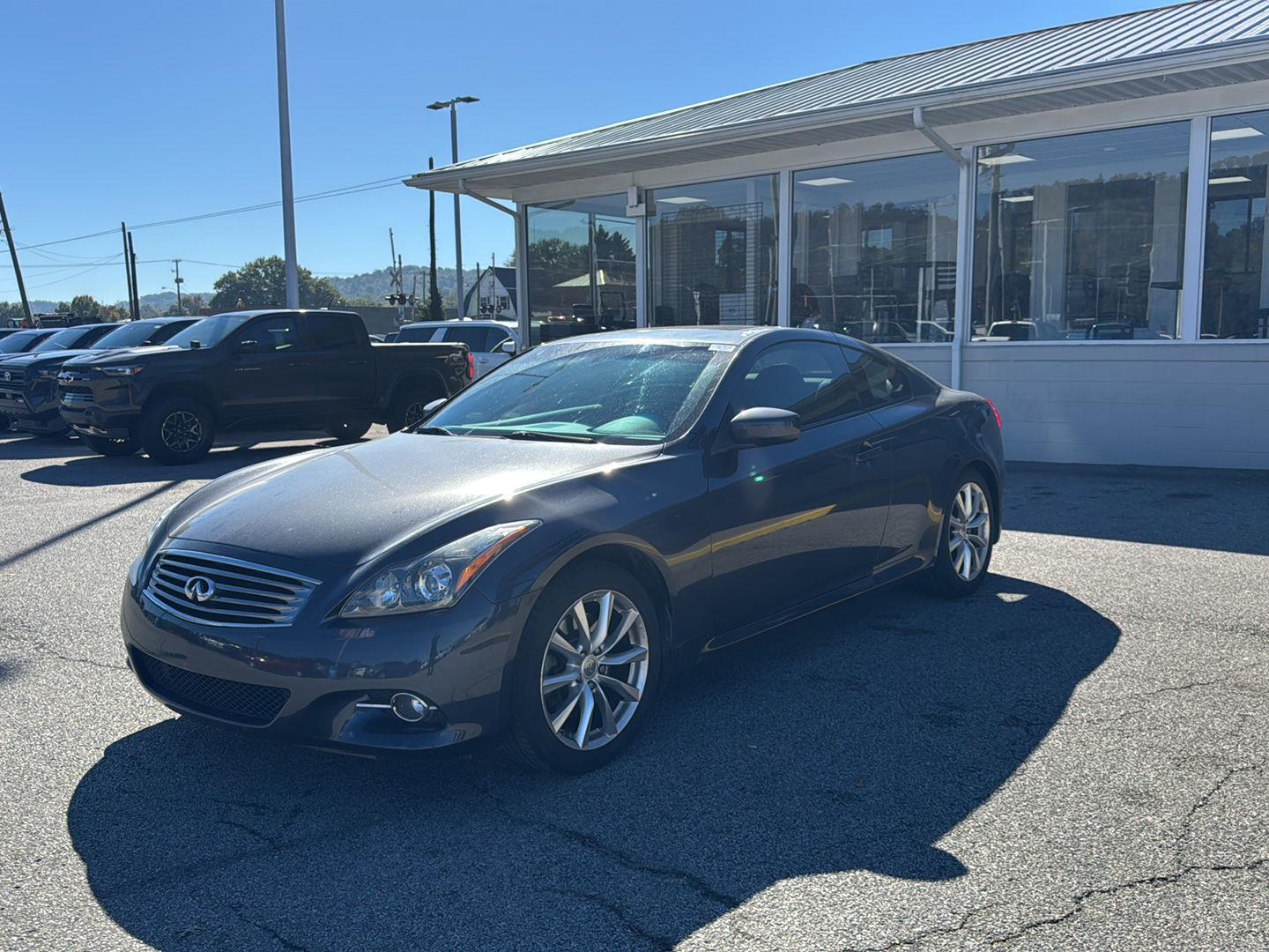 Blue Slate 2013 INFINITI G37 Coupe Rear-Wheel Drive Automatic