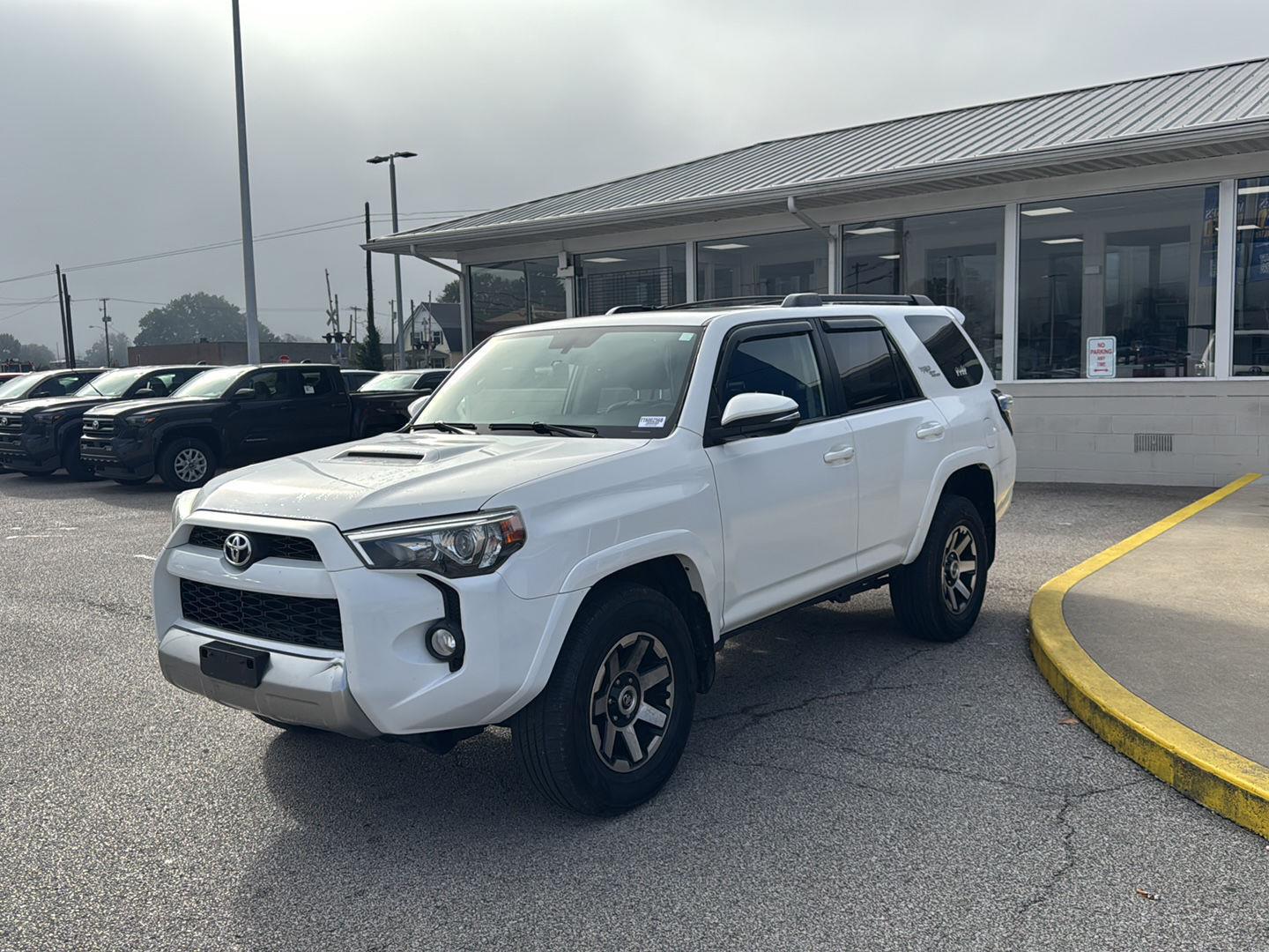 Super White 2019 Toyota 4Runner SUV / Crossover Four-Wheel Drive Automatic