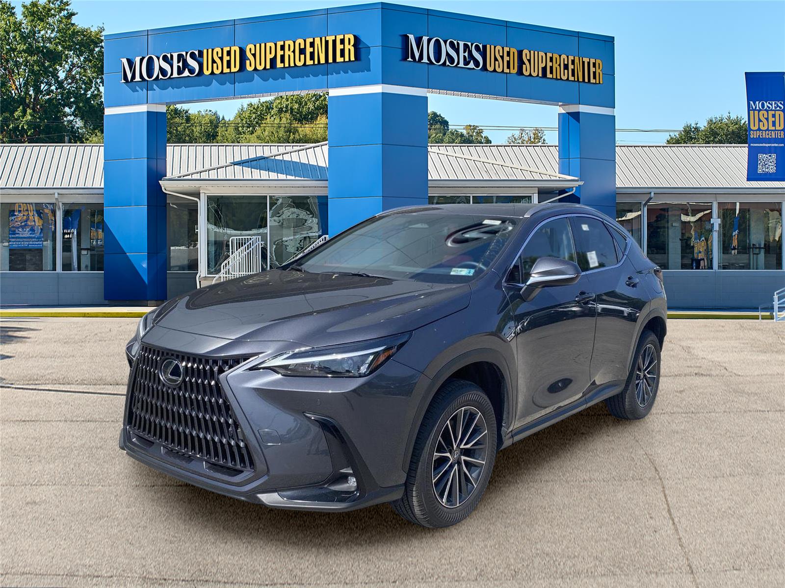 Cloudburst Gray 2025 Lexus NX Hybrid 350h Premium AWD SUV / Crossover All-Wheel Drive Continuously Variable Transmission