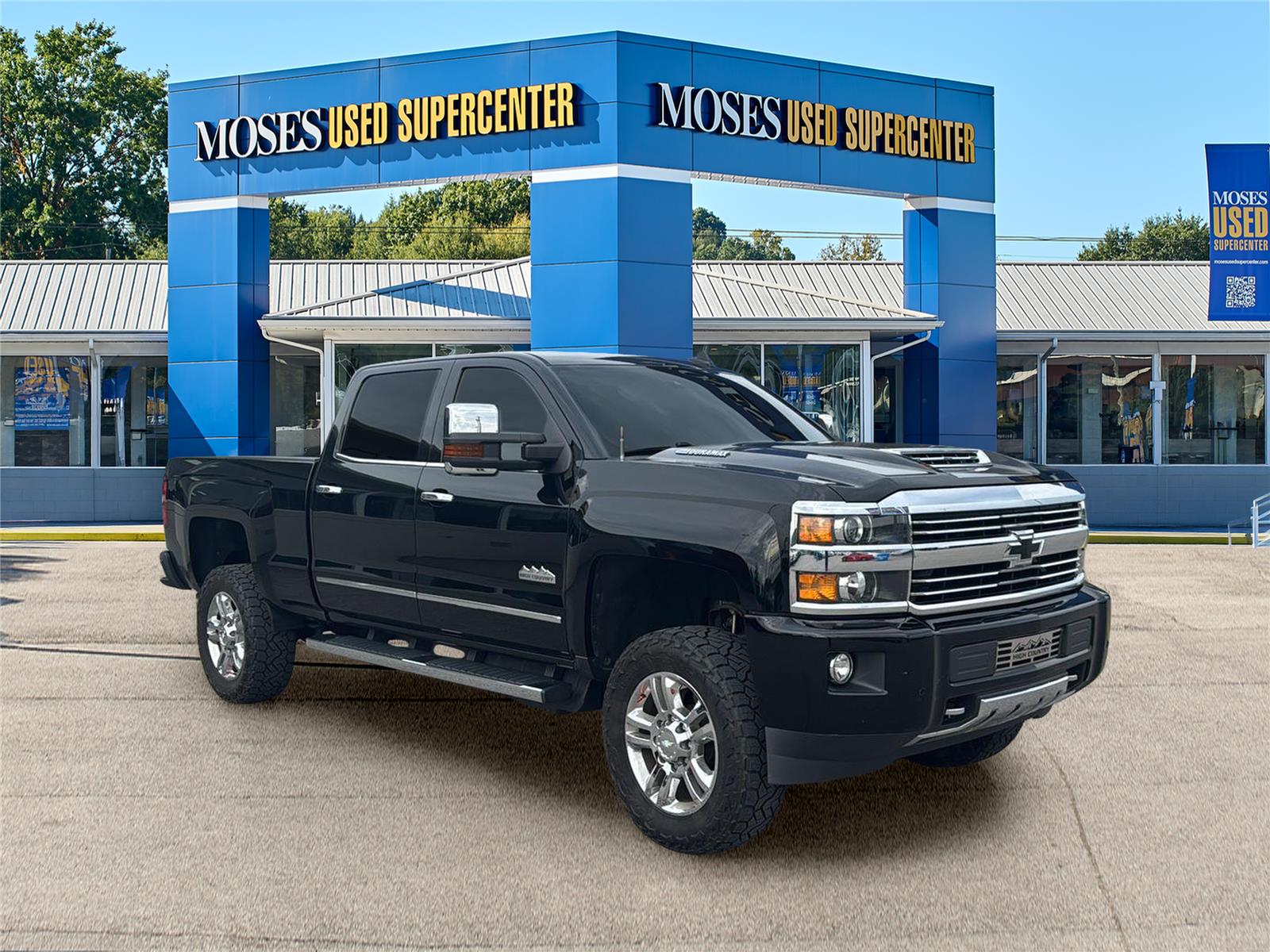 Black 2017 Chevrolet Silverado 2500HD Pickup Truck Four-Wheel Drive 6-Speed Automatic