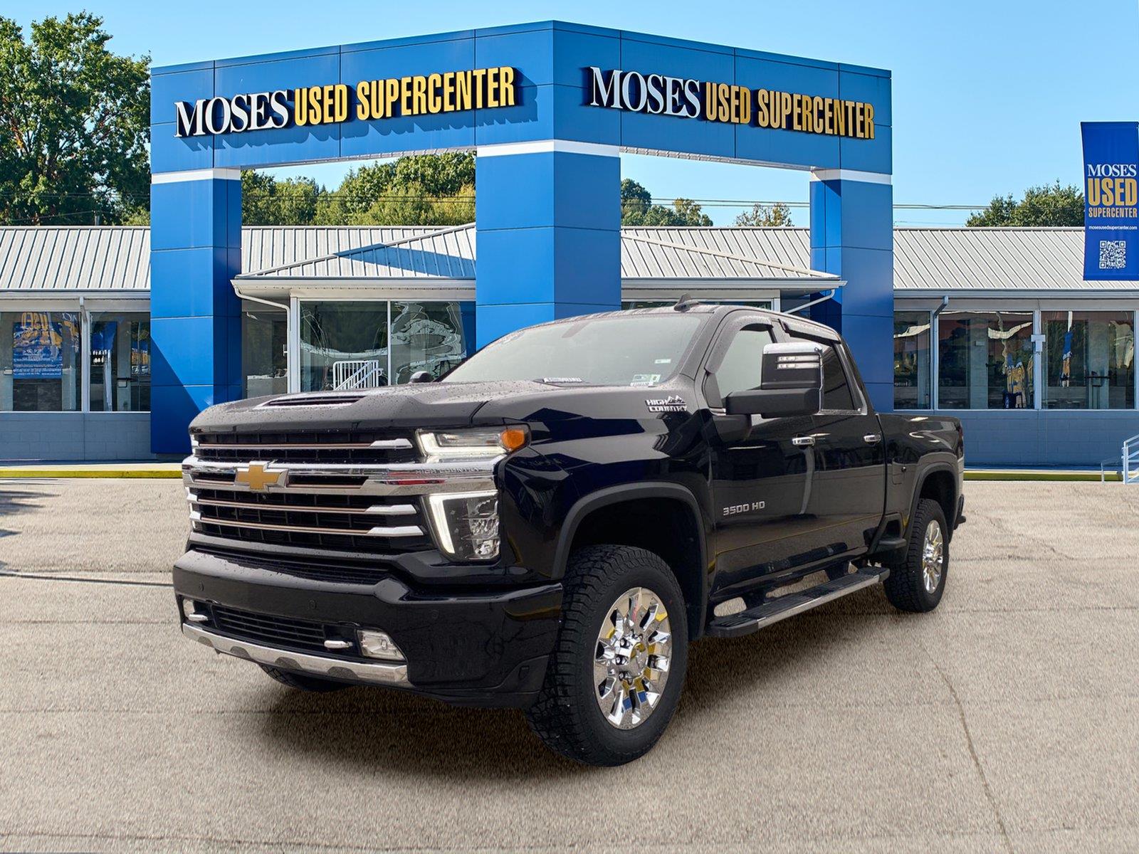 Black 2022 Chevrolet Silverado 3500HD Pickup Truck Four-Wheel Drive 6-Speed Automatic