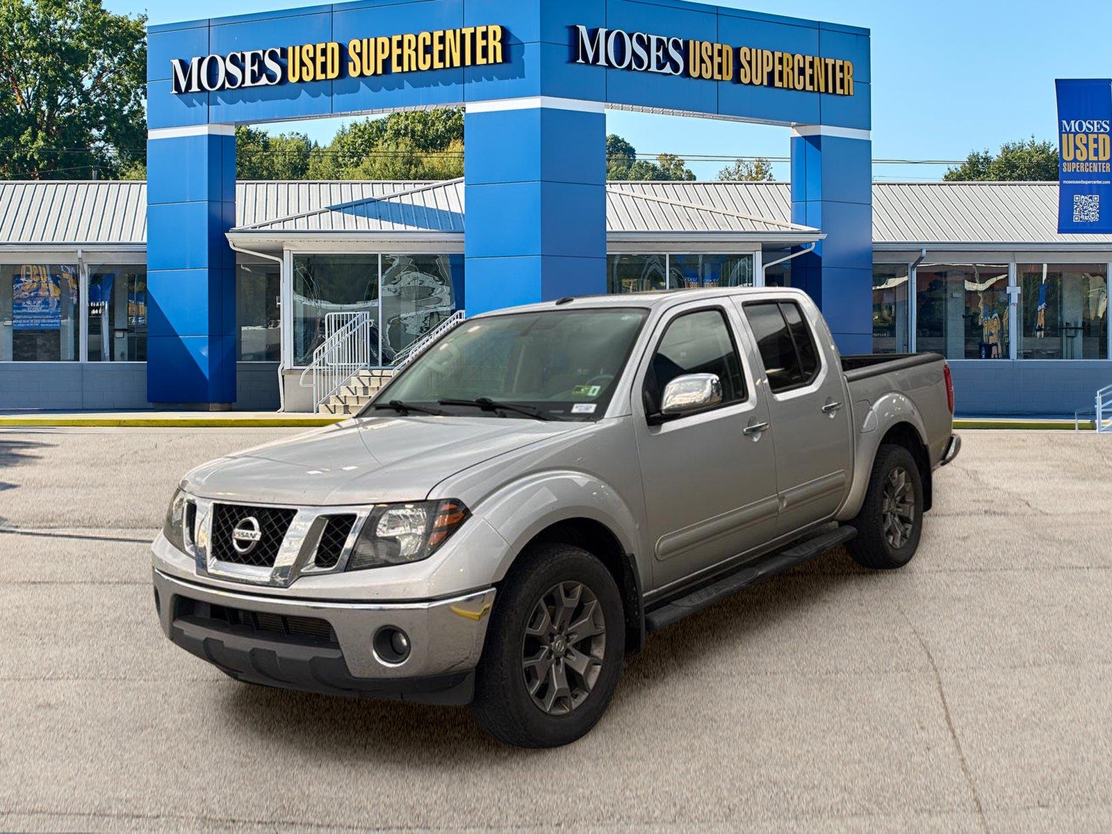Brilliant Silver Metallic 2019 Nissan Frontier Pickup Truck Four-Wheel Drive Automatic