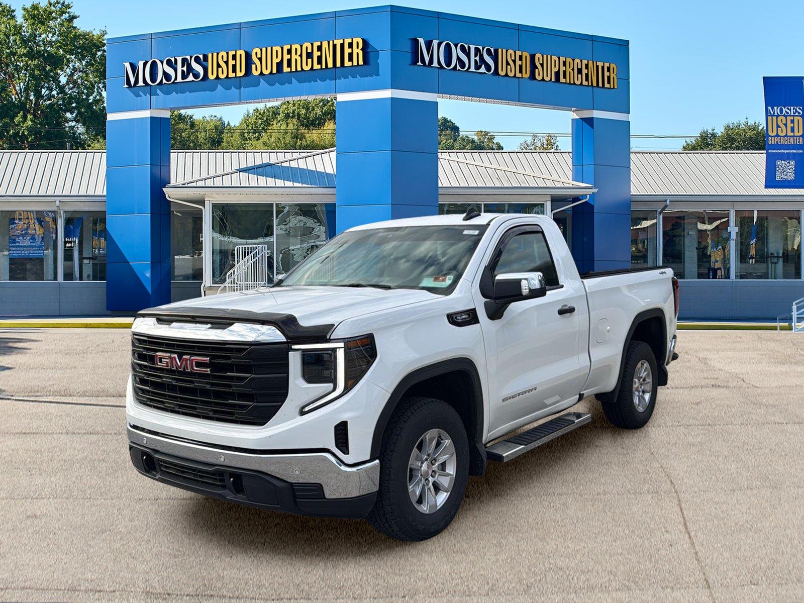 Summit White 2026 GMC Sierra 1500 Pickup Truck Four-Wheel Drive 8-Speed Automatic