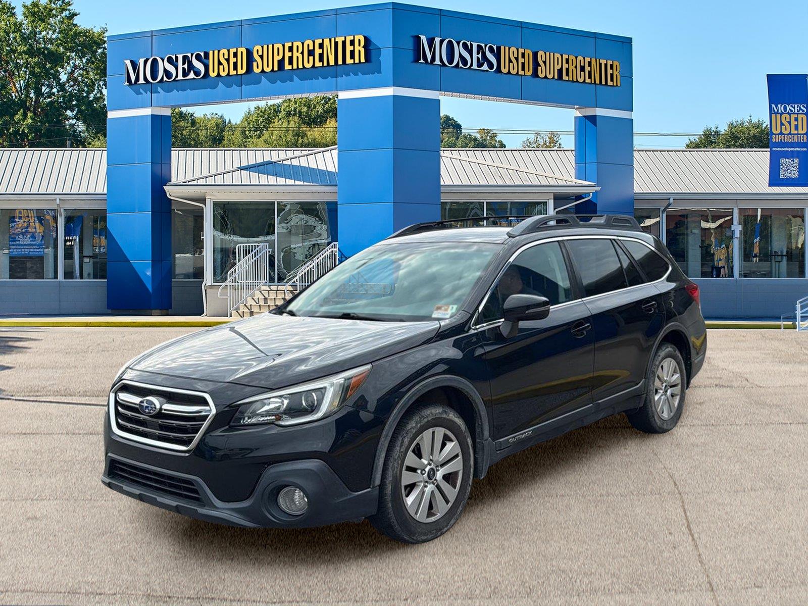 Crystal Black Silica 2018 Subaru Outback Wagon All-Wheel Drive Continuously Variable Transmission