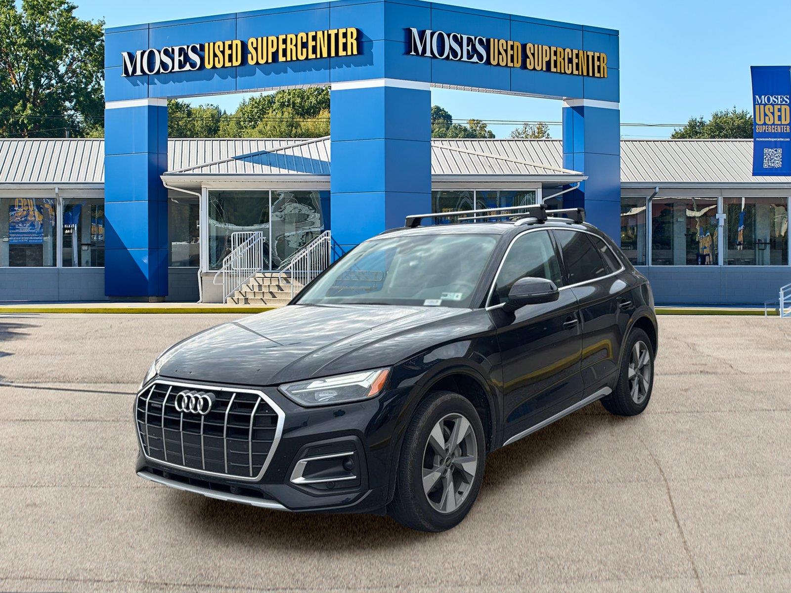 Brilliant Black 2023 Audi Q5 SUV / Crossover All-Wheel Drive Automatic