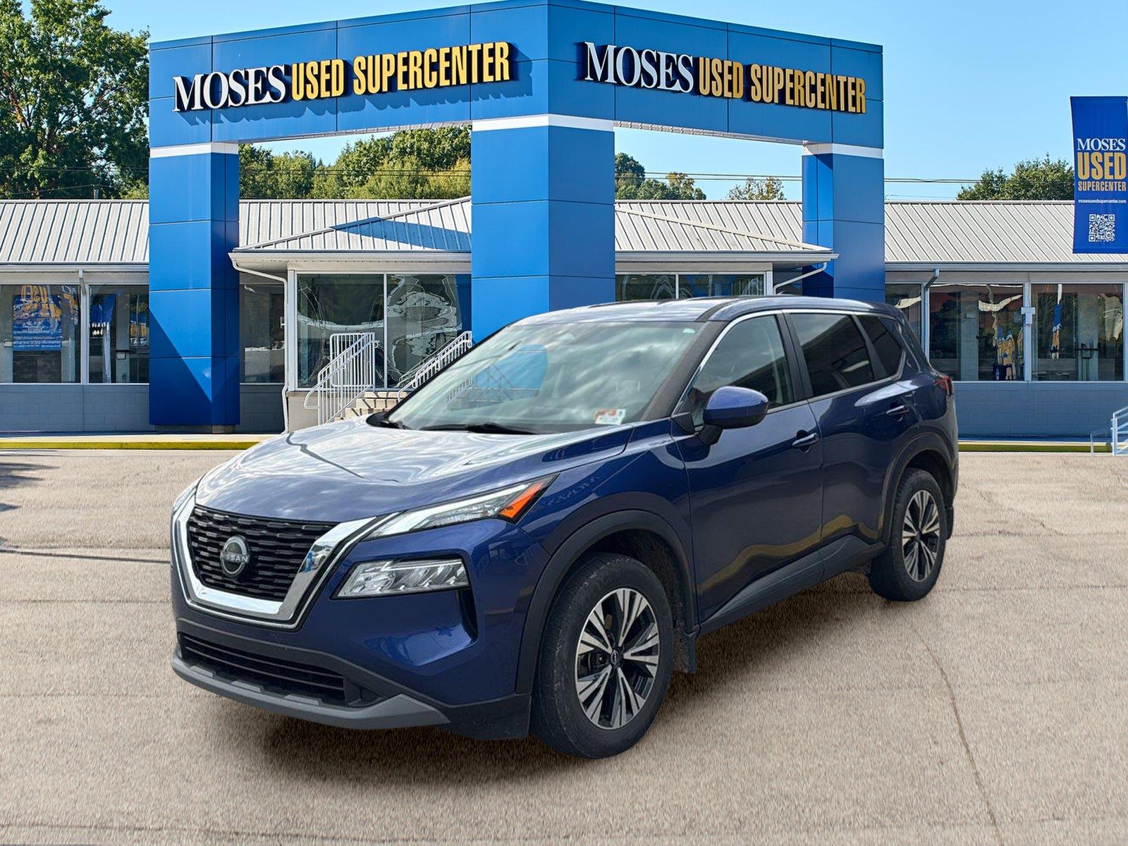 Caspian Blue Metallic 2023 Nissan Rogue SUV / Crossover All-Wheel Drive Continuously Variable Transmission