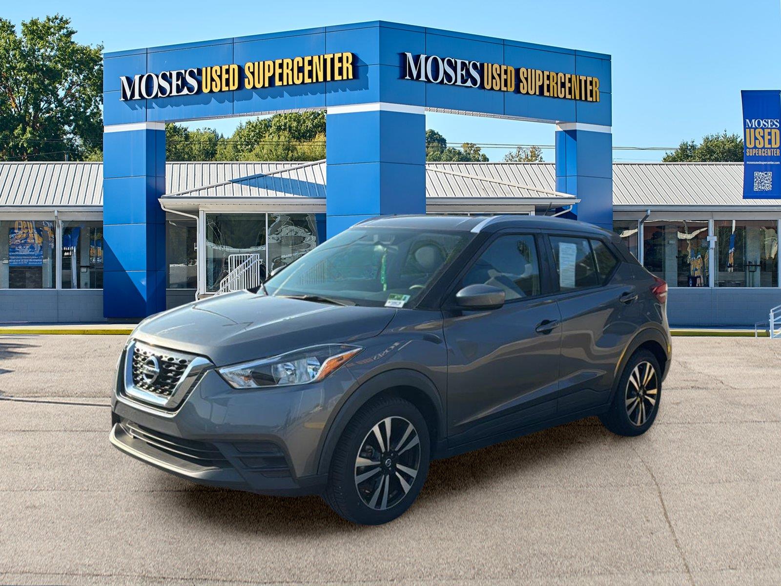 Gray (Gun Metallic) 2019 Nissan Kicks SUV / Crossover Front-Wheel Drive Continuously Variable Transmission