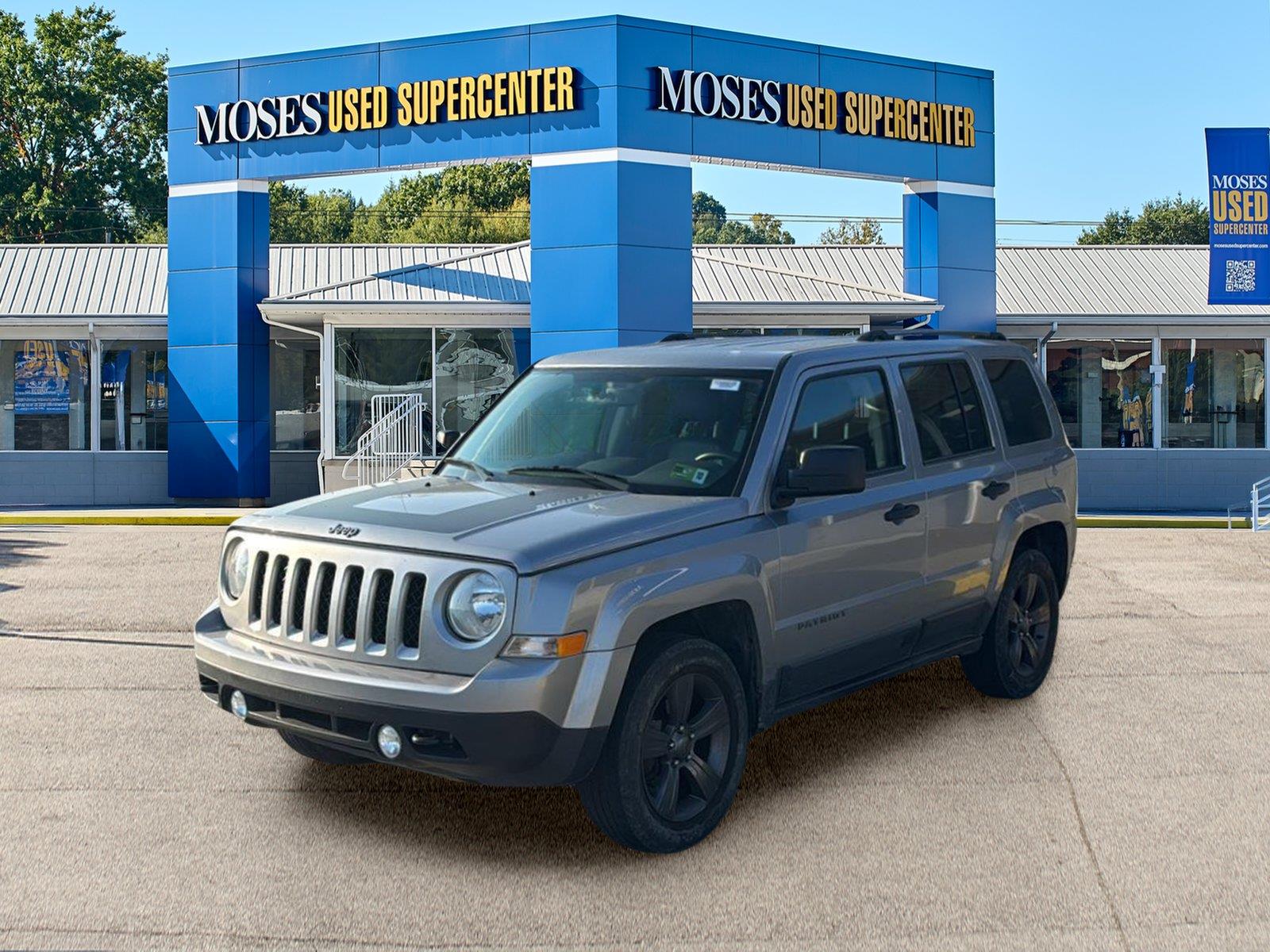Billet Silver Metallic Clearcoat 2017 Jeep Patriot SUV / Crossover Four-Wheel Drive 6-Speed Automatic