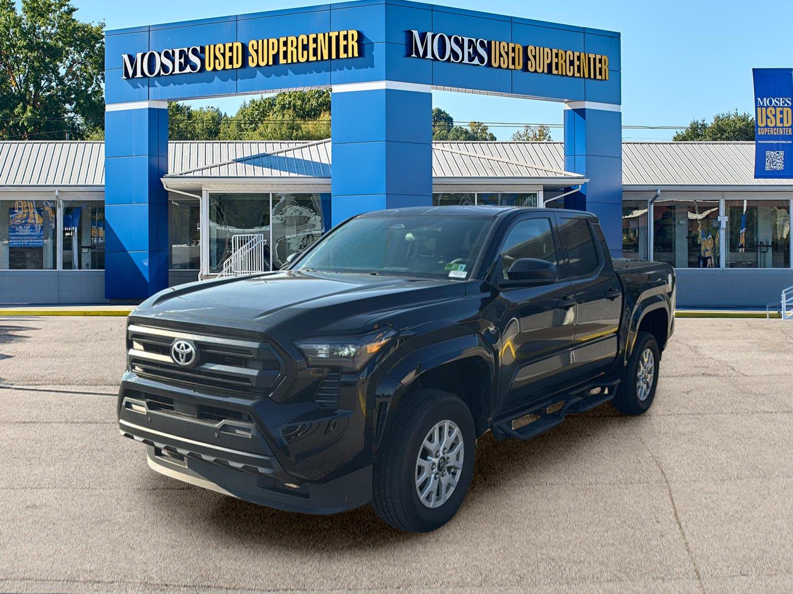 Black 2024 Toyota Tacoma Pickup Truck 4X2 8-Speed Automatic