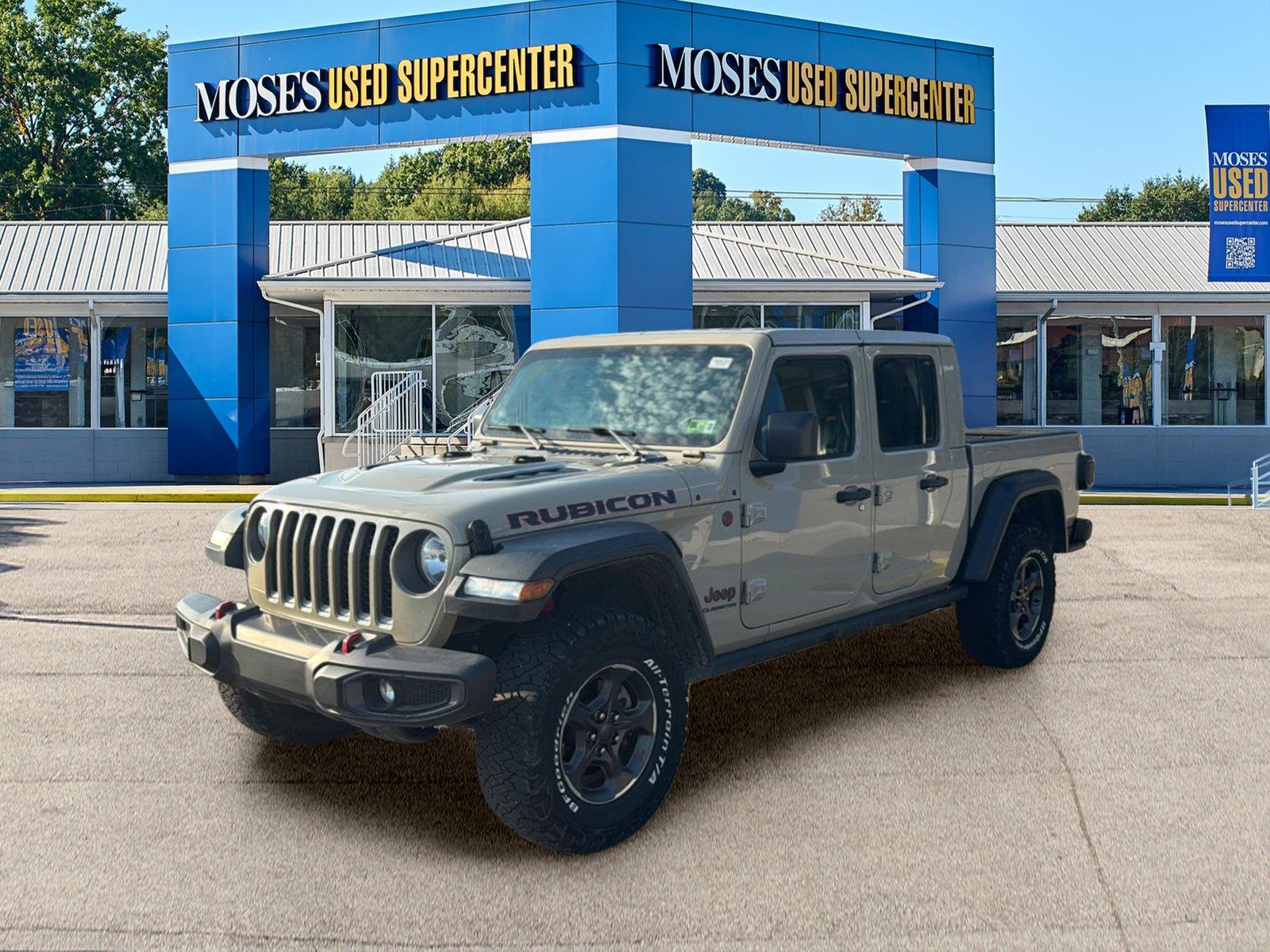 Brown (Gobi Clearcoat) 2020 Jeep Gladiator Pickup Truck Four-Wheel Drive 8-Speed Automatic
