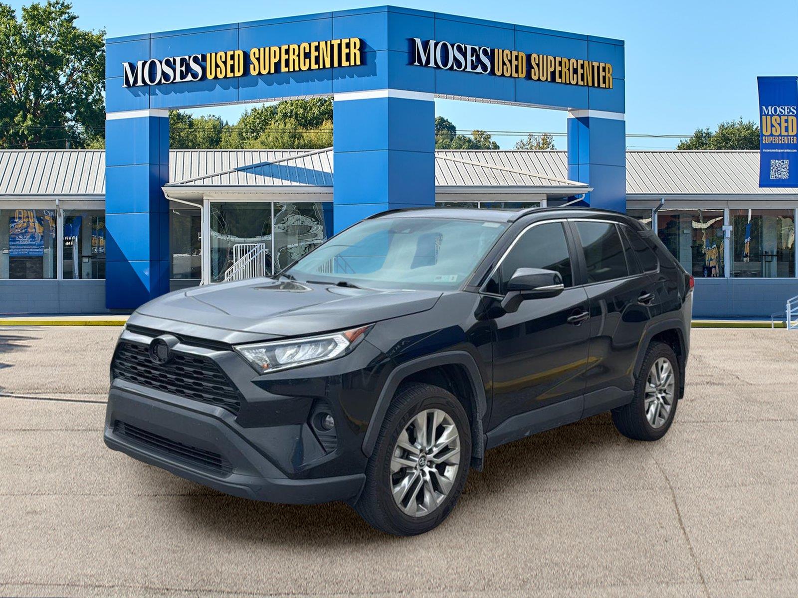 Midnight Black Metallic 2020 Toyota RAV4 SUV / Crossover All-Wheel Drive 8-Speed Automatic