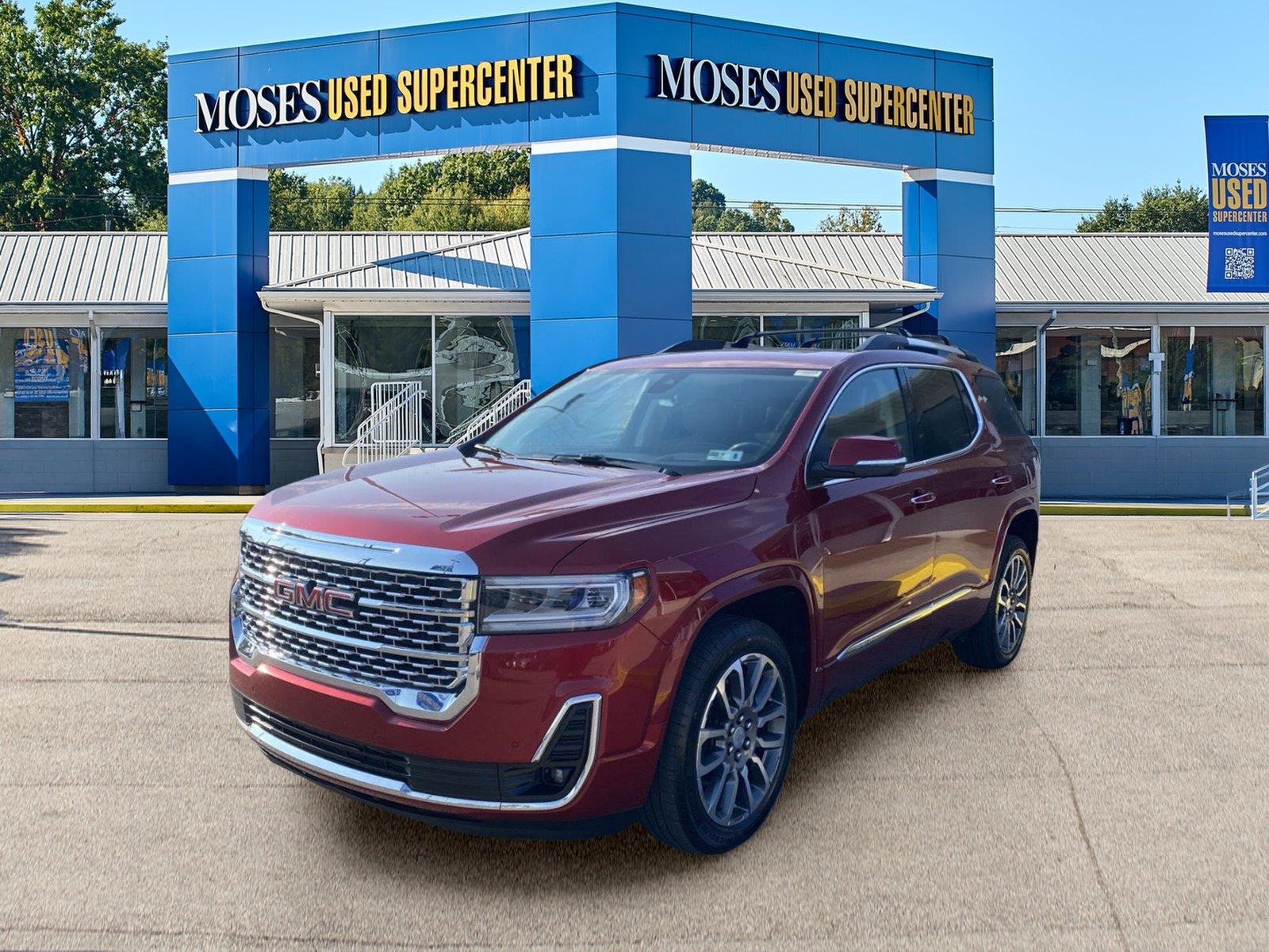 Cayenne Red Tintcoat 2021 GMC Acadia SUV / Crossover Four-Wheel Drive 9-Speed Automatic