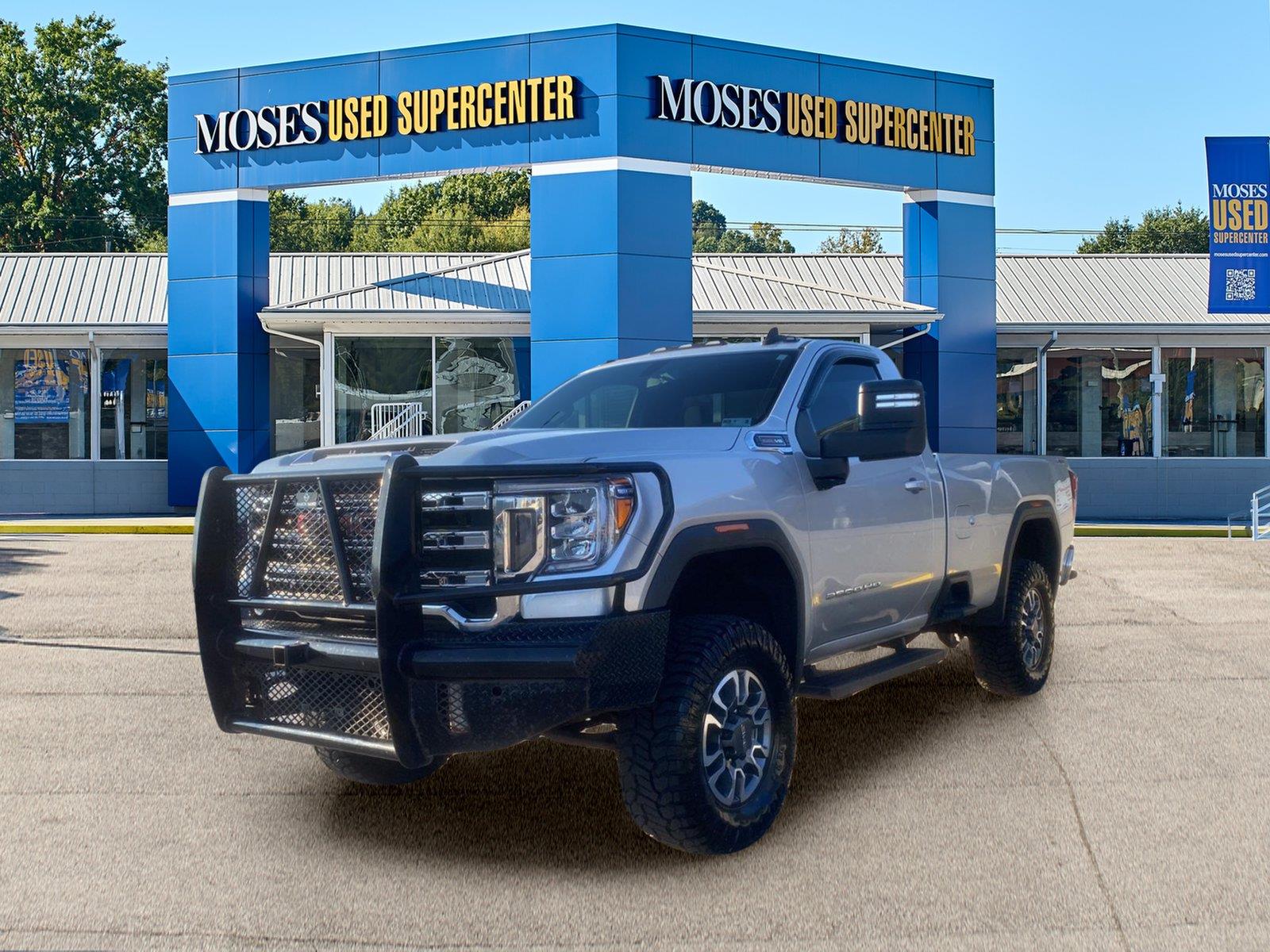 Quicksilver Metallic 2022 GMC Sierra 2500HD Pickup Truck Four-Wheel Drive 6-Speed Automatic