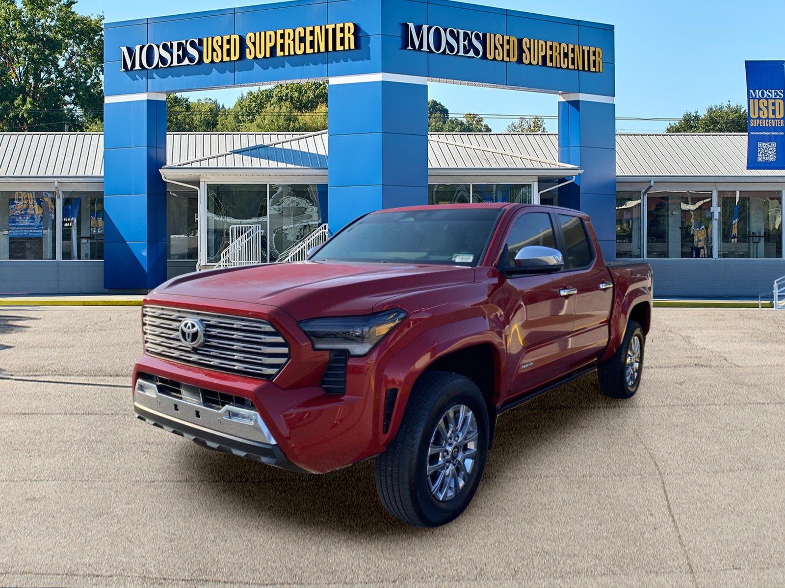 Supersonic Red 2025 Toyota Tacoma Pickup Truck Four-Wheel Drive 8-Speed Automatic
