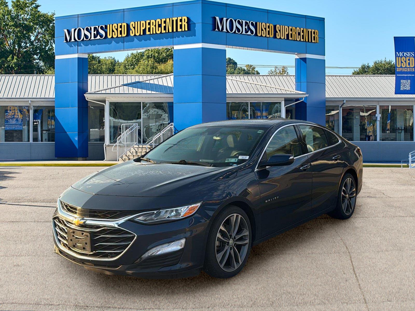 Northsky Blue Metallic 2020 Chevrolet Malibu Sedan Front-Wheel Drive 9-Speed Automatic