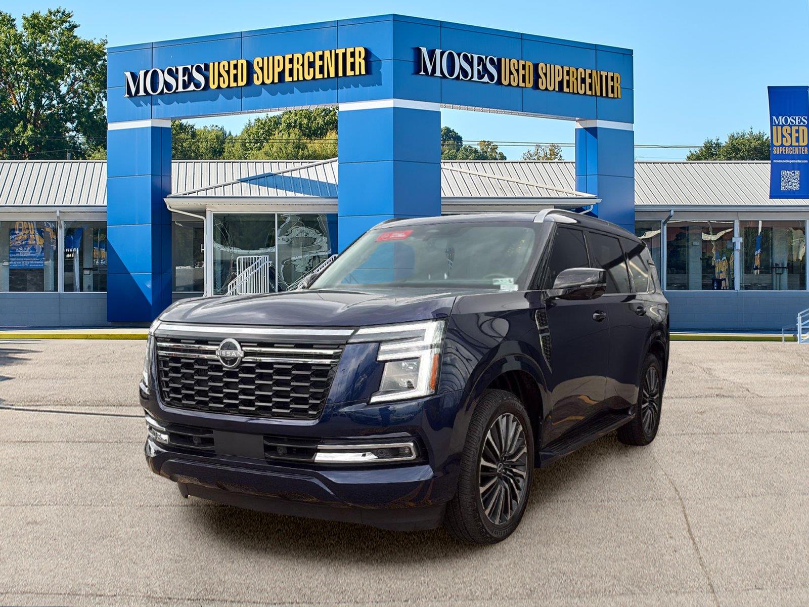 Deep Ocean Blue Pearl 2025 Nissan Armada SUV / Crossover Four-Wheel Drive Automatic