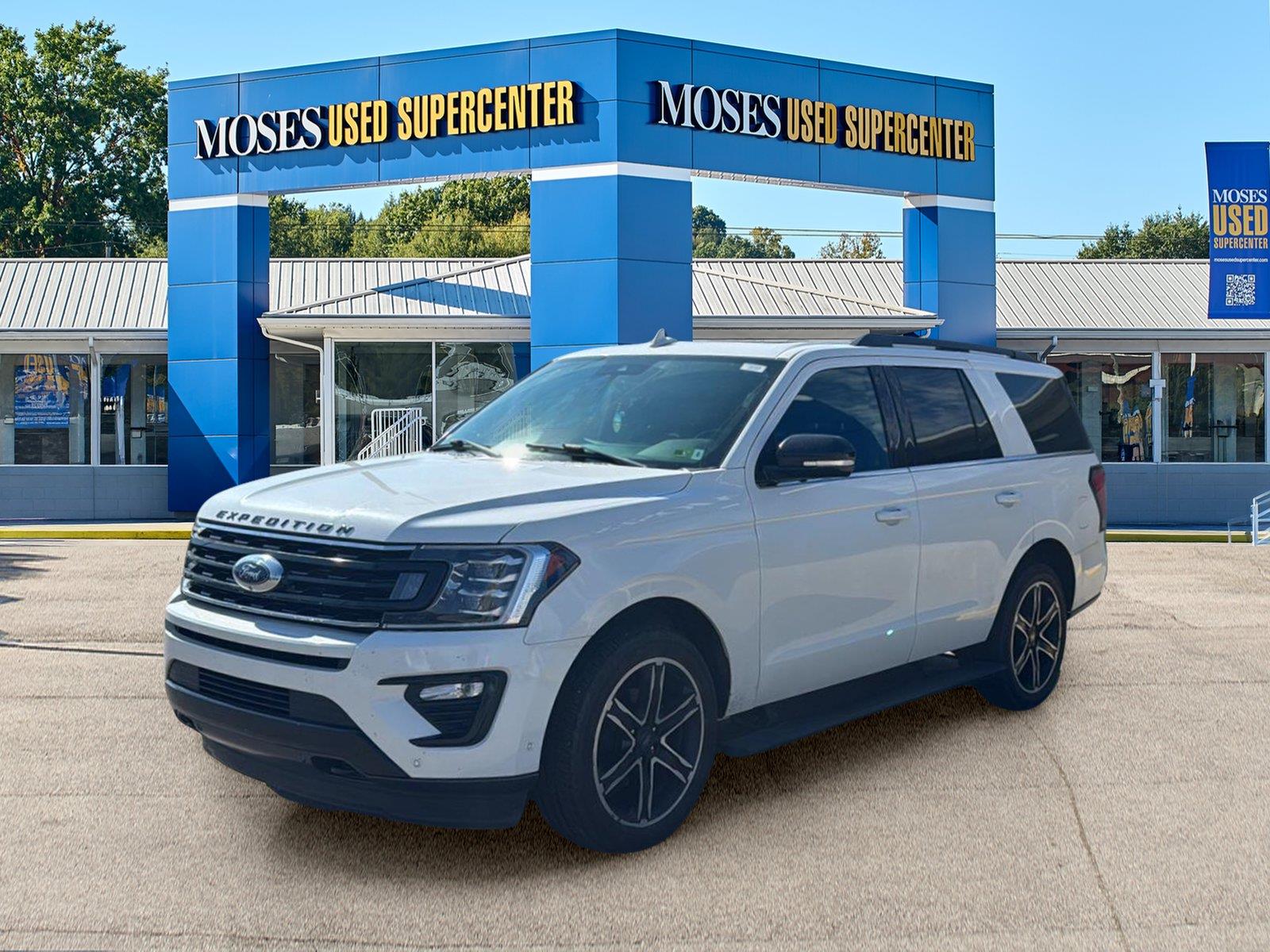 Star White Metallic Tri-Coat 2020 Ford Expedition SUV / Crossover Four-Wheel Drive Automatic