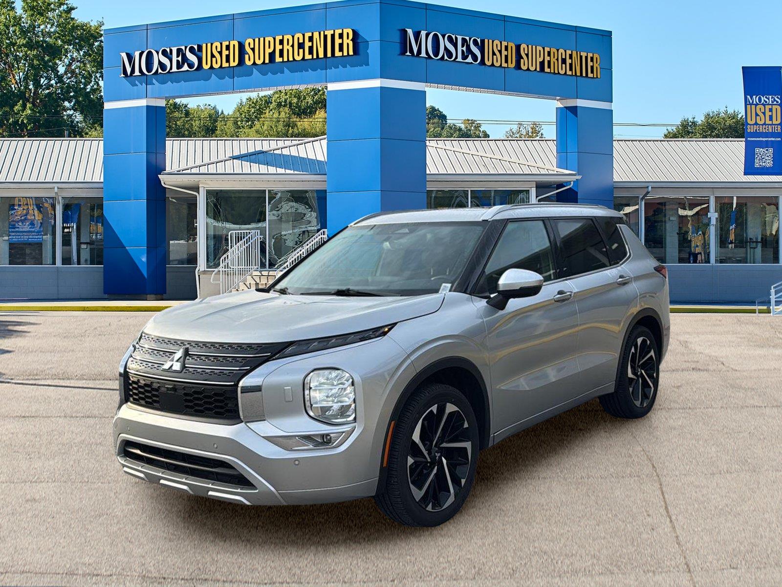 Alloy Silver Metallic 2022 Mitsubishi Outlander SUV / Crossover All-Wheel Drive Continuously Variable Transmission