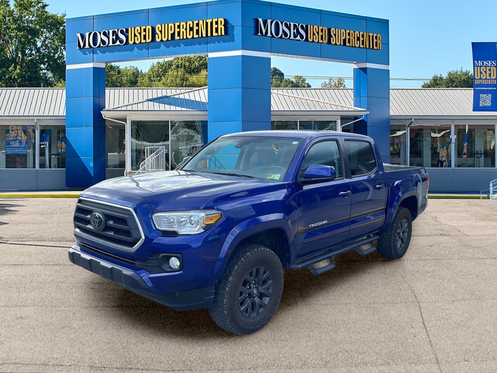 Blue Crush Metallic 2023 Toyota Tacoma Pickup Truck Four-Wheel Drive Automatic