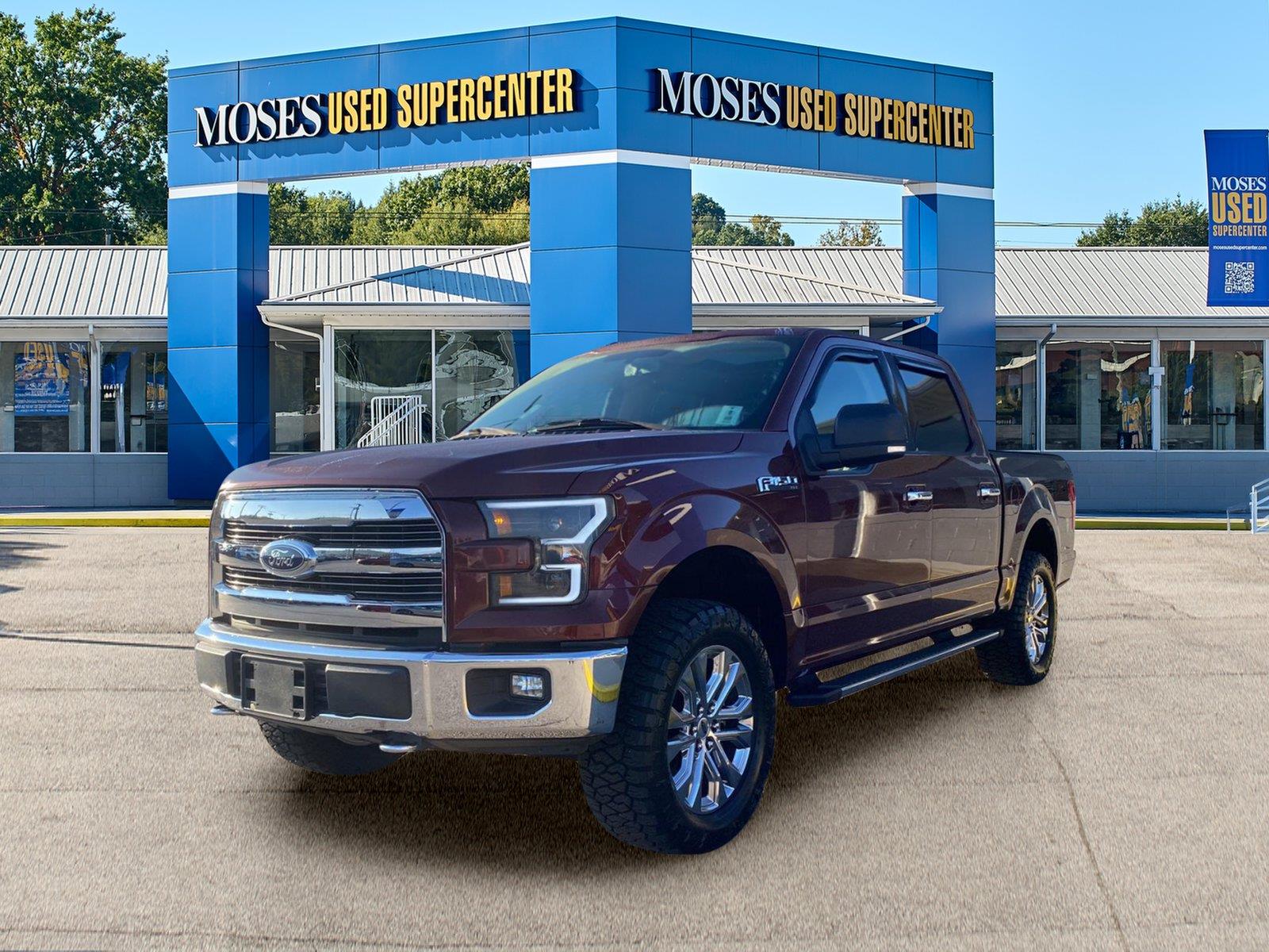 Bronze Fire 2017 Ford F-150 Pickup Truck Four-Wheel Drive 6-Speed Automatic