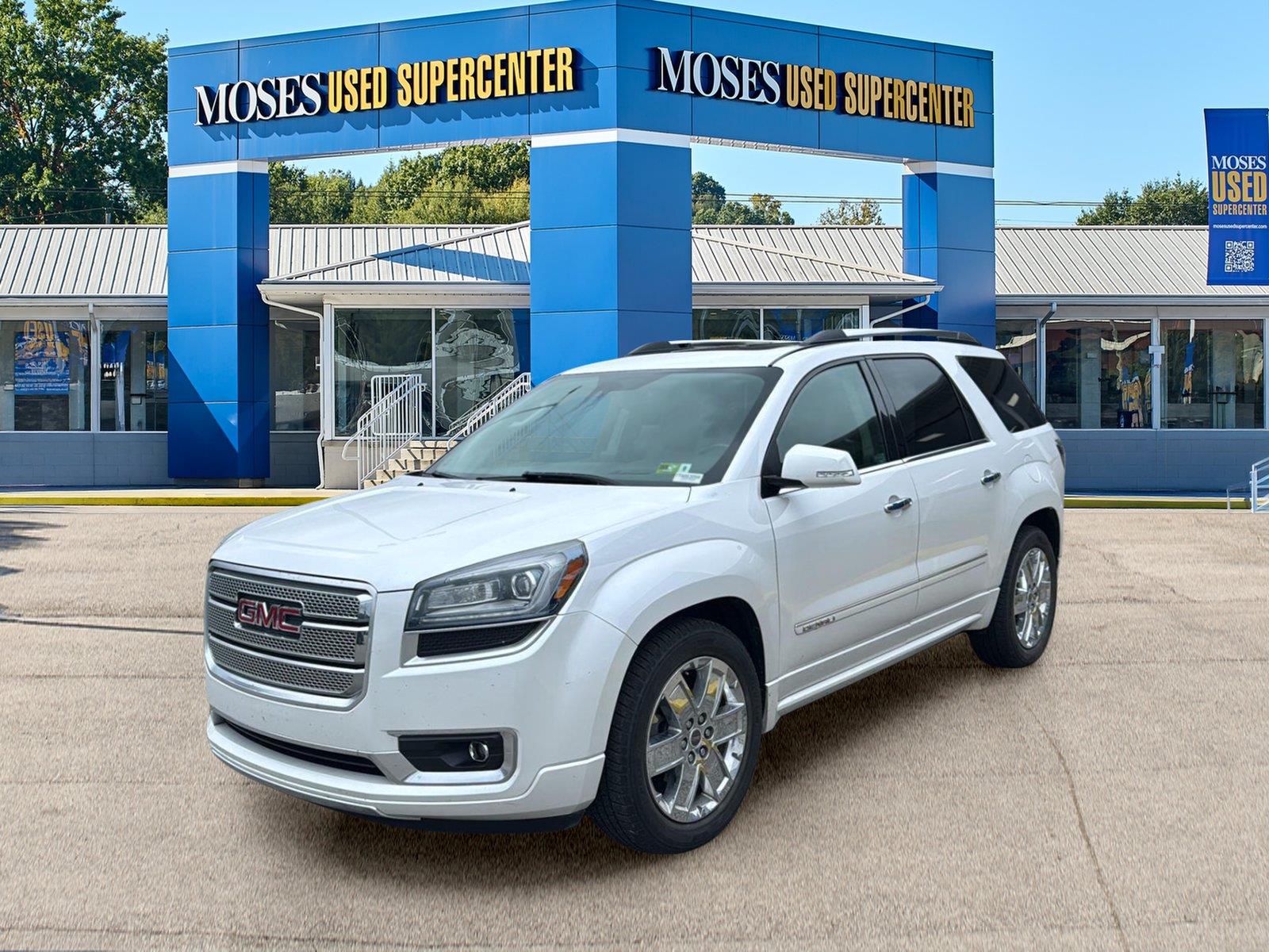 White Frost Tricoat 2016 GMC Acadia SUV / Crossover All-Wheel Drive 6-Speed Automatic