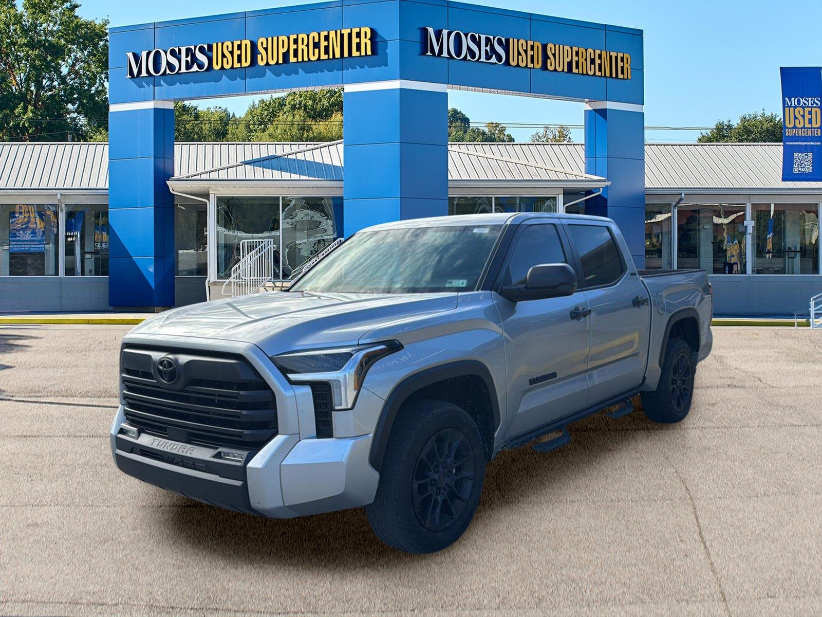 Celestial Silver Metallic 2025 Toyota Tundra Pickup Truck Four-Wheel Drive Automatic