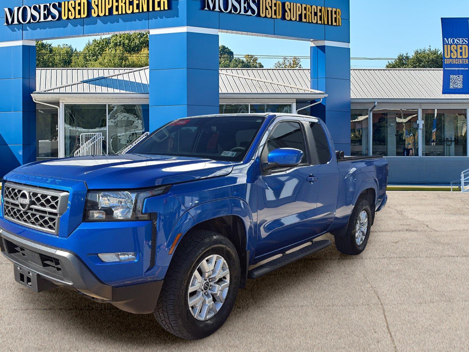 Bluestone Pearl 2024 Nissan Frontier Pickup Truck Four-Wheel Drive Automatic