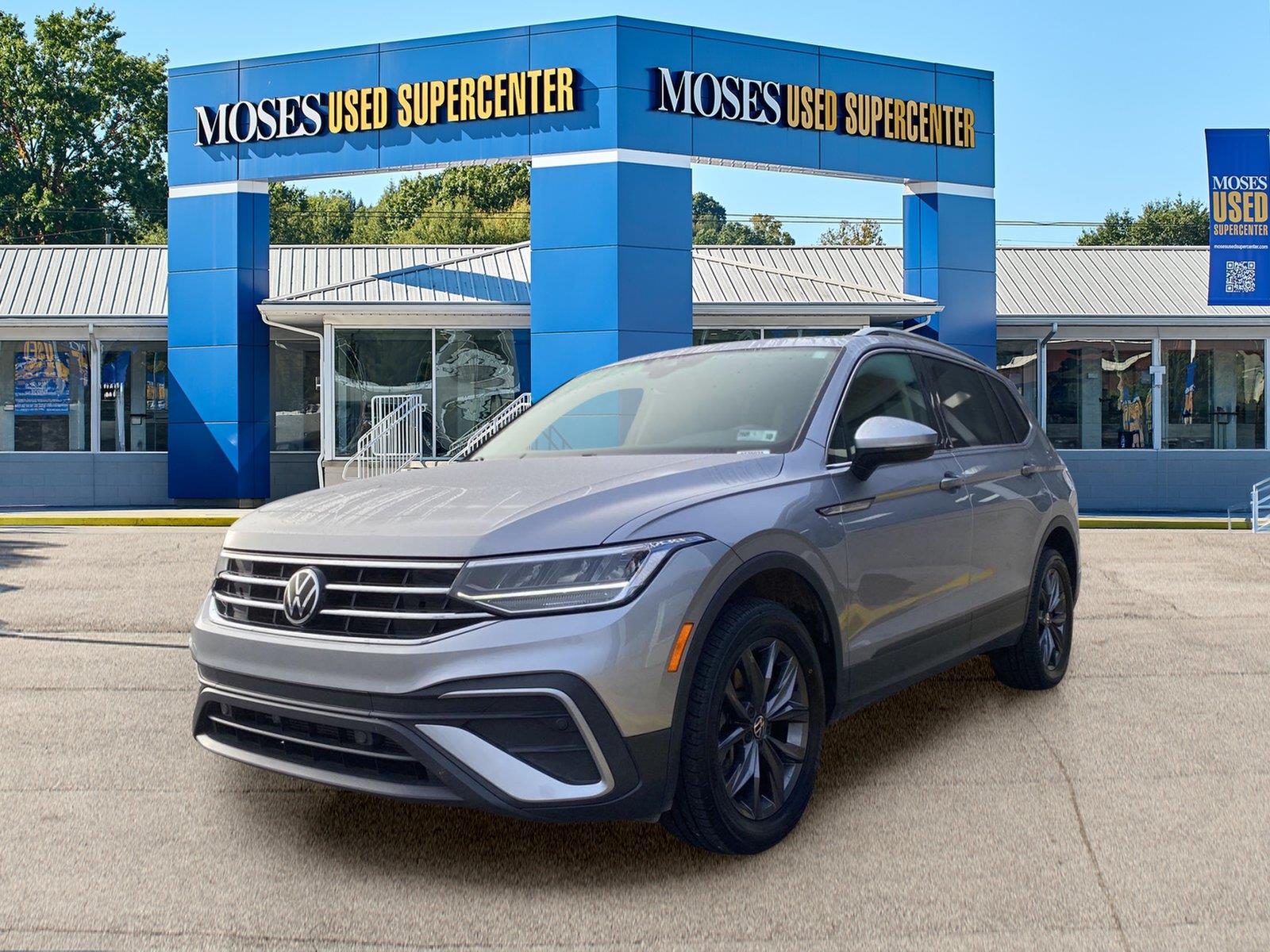 Pyrite Silver Metallic 2024 Volkswagen Tiguan SUV / Crossover All-Wheel Drive Automatic