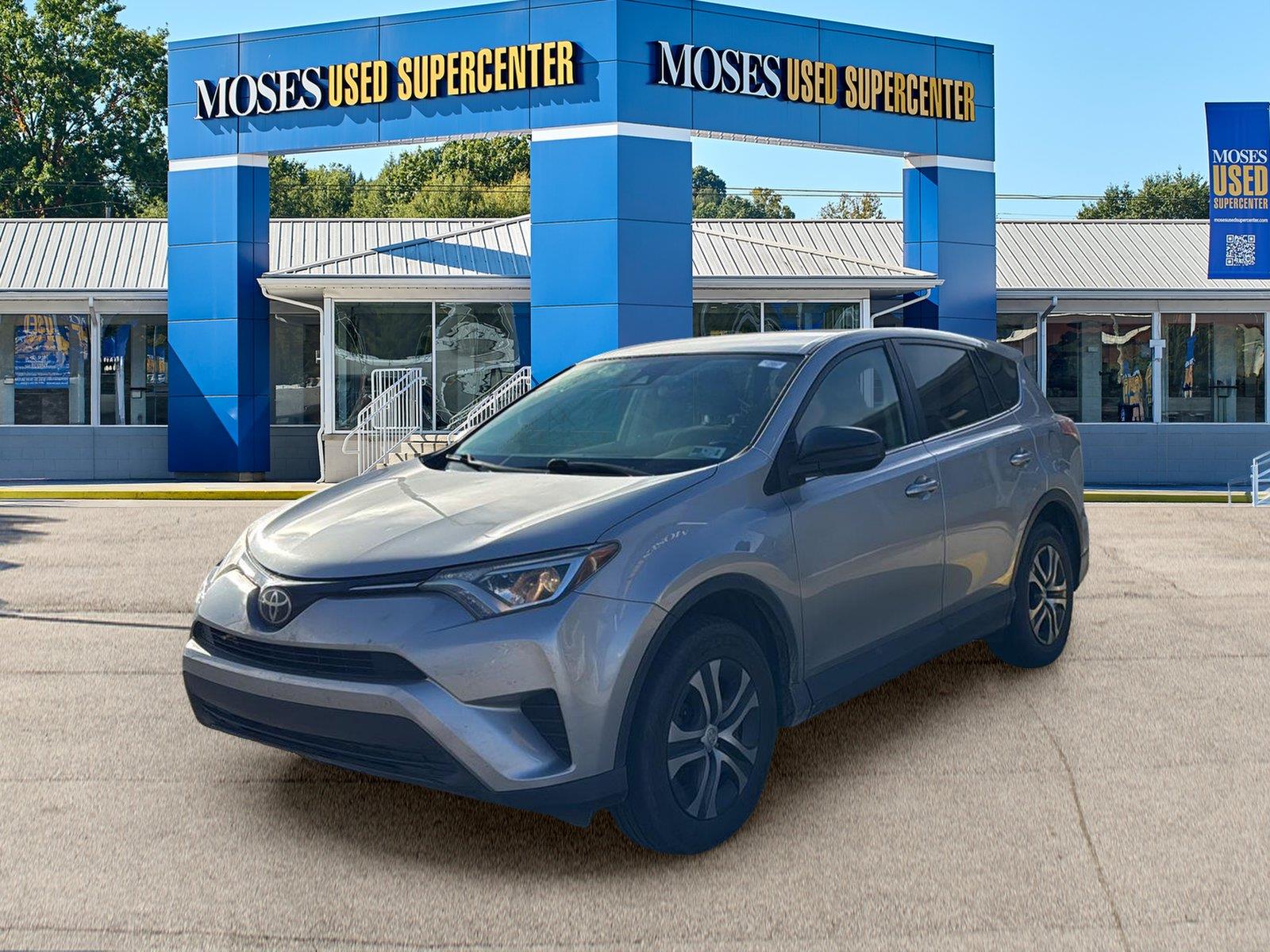 Silver Sky Metallic 2018 Toyota RAV4 SUV / Crossover All-Wheel Drive Automatic