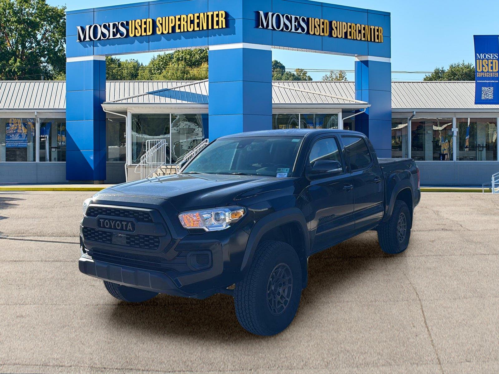 Black 2023 Toyota Tacoma Pickup Truck Four-Wheel Drive Automatic