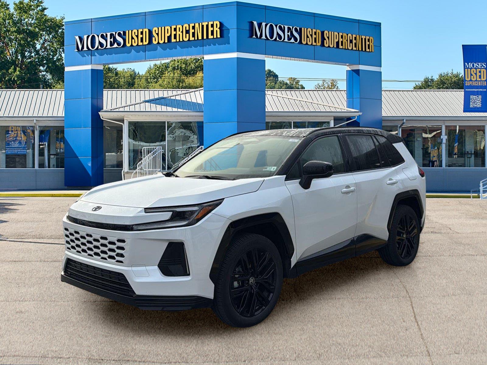 Wind Chill Pearl w/Midnight Black Metallic Roof 2026 Toyota RAV4 SUV / Crossover All-Wheel Drive Continuously Variable Transmission
