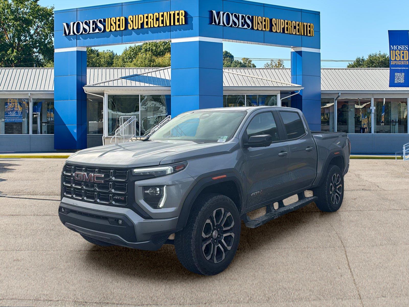 Gray 2024 GMC Canyon Pickup Truck Four-Wheel Drive