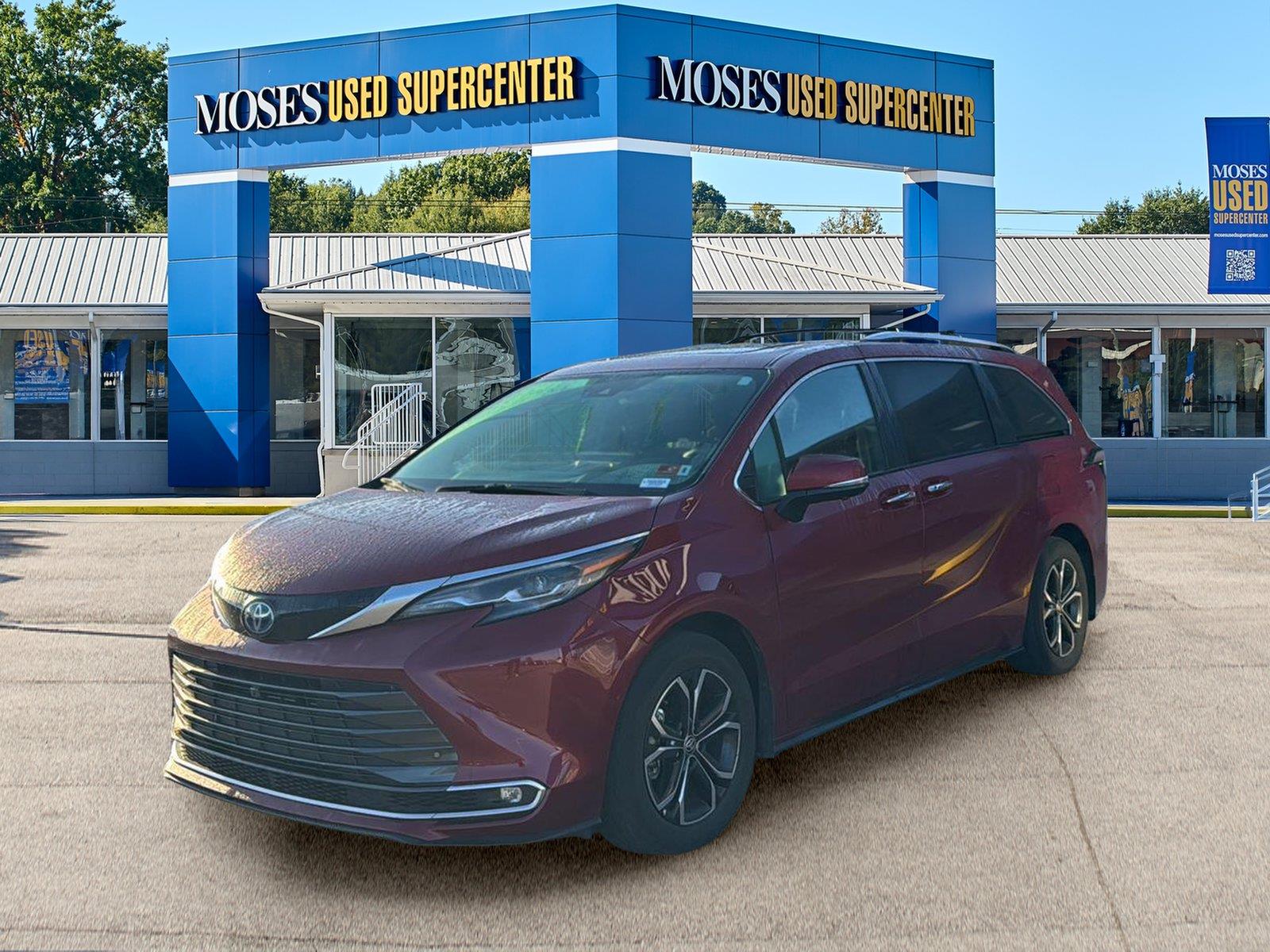 Red (Ruby Flare Pearl) 2025 Toyota Sienna Minivan All-Wheel Drive