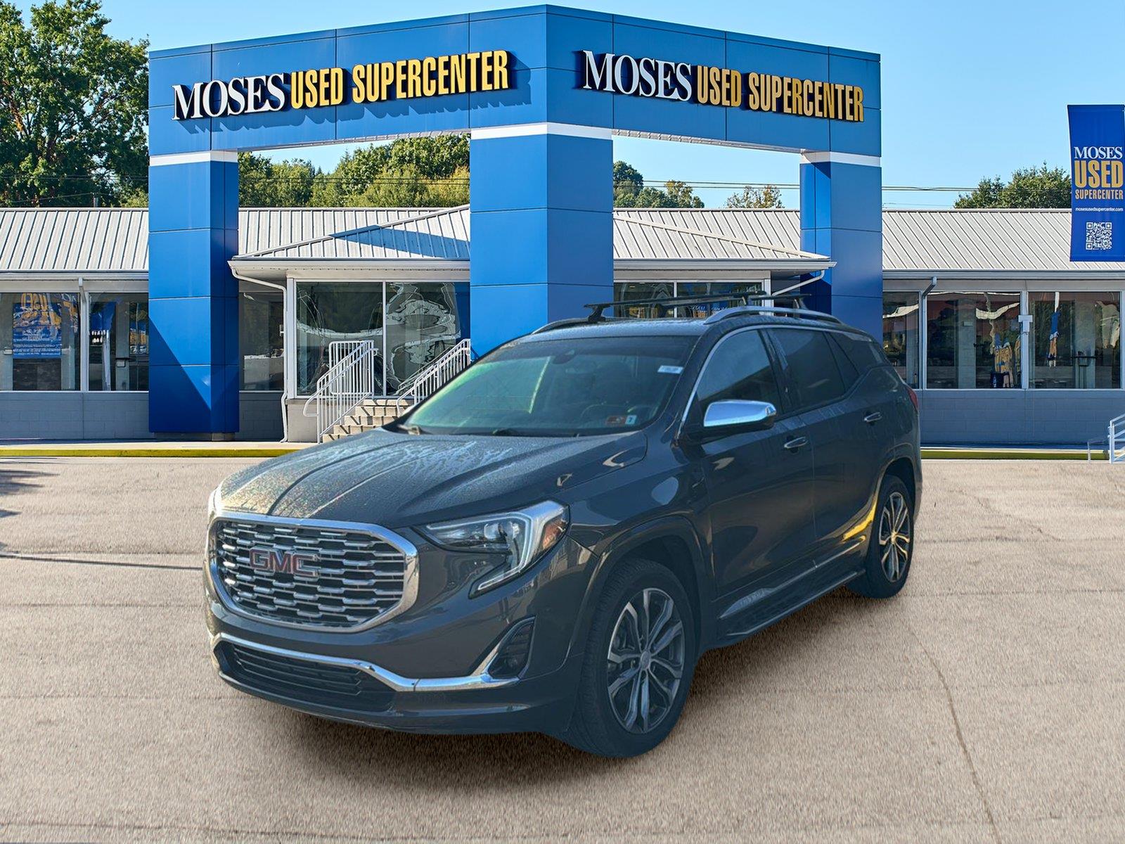 G7Q_GRAPHITE_GRAY_METALLI 2019 GMC Terrain SUV / Crossover Four-Wheel Drive