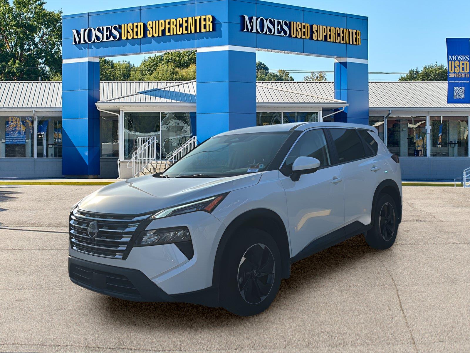Everest White Pearl 2025 Nissan Rogue SUV / Crossover All-Wheel Drive Continuously Variable Transmission