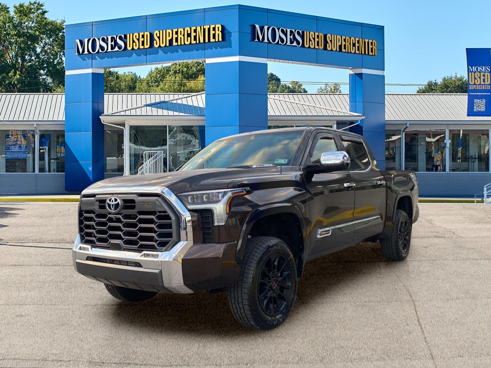 Smoked Mesquite 2023 Toyota Tundra Hybrid Pickup Truck Four-Wheel Drive Automatic