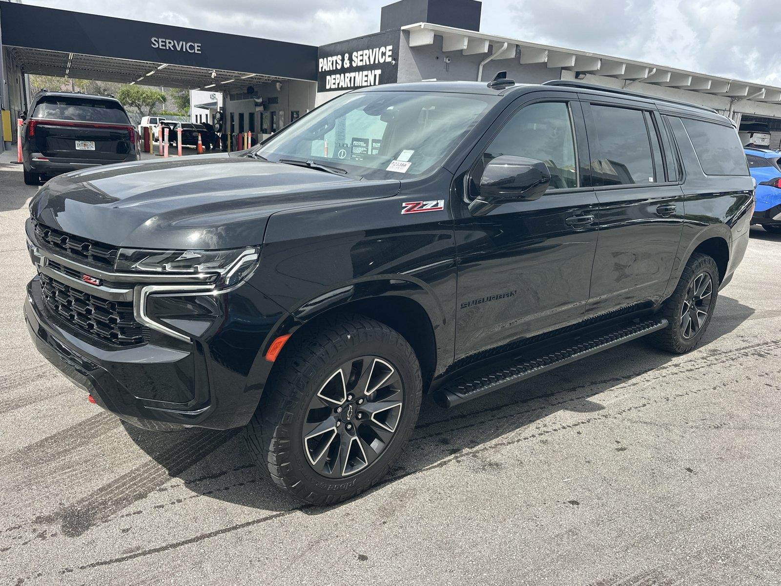 Black 2021 Chevrolet Suburban SUV / Crossover Four-Wheel Drive Automatic