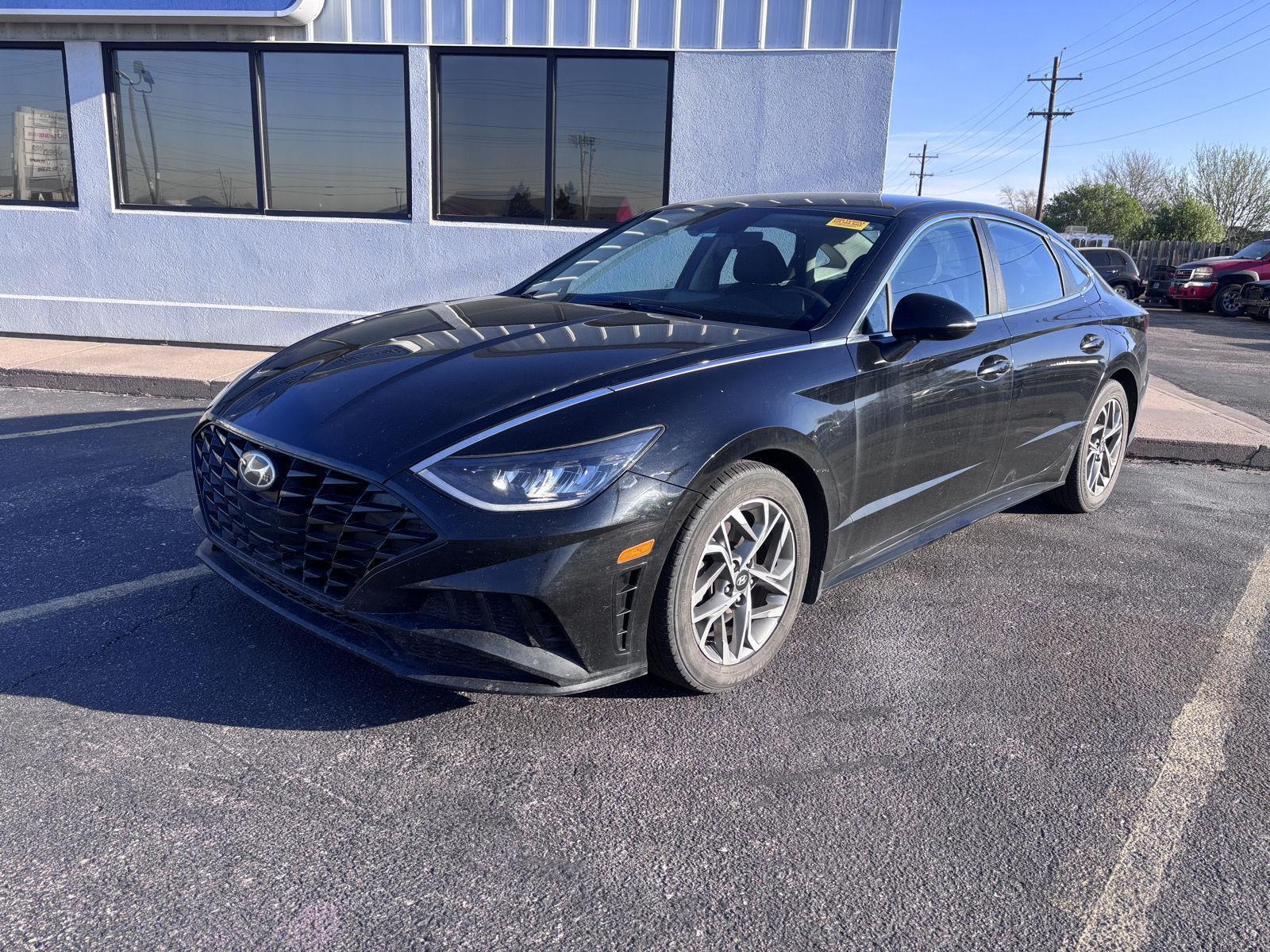Phantom Black 2021 Hyundai Sonata SEL FWD Sedan Front-Wheel Drive Automatic