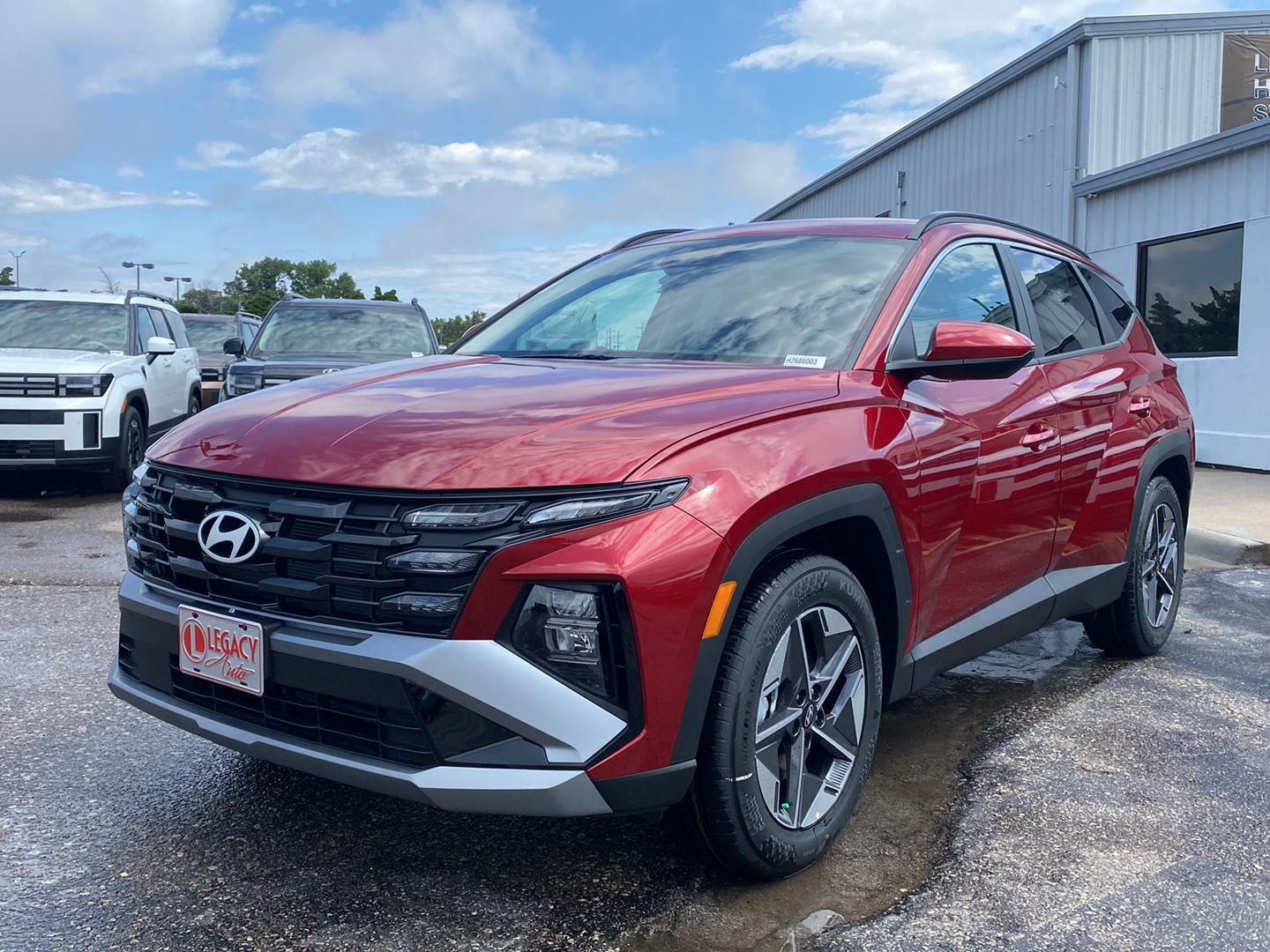 Ultimate Red 2026 Hyundai Tucson SUV / Crossover Front-Wheel Drive Automatic
