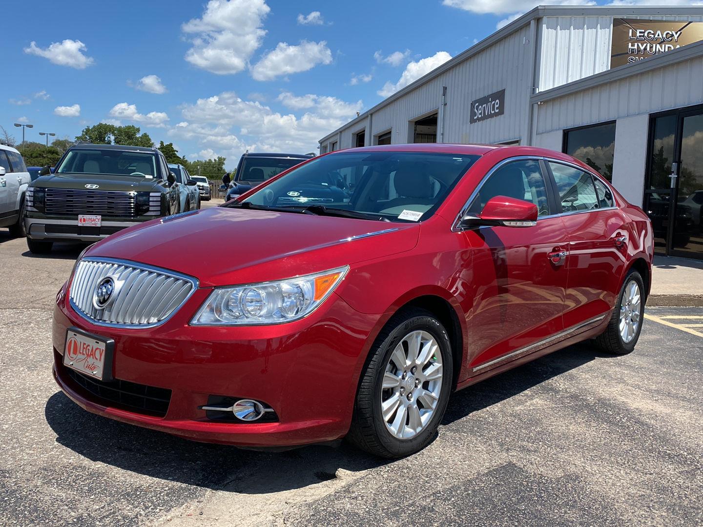 Crystal Red Tintcoat 2012 Buick LaCrosse Sedan 6-Speed Automatic Overdrive