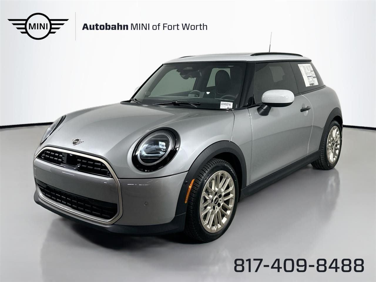 Melting Silver III Metallic 2025 MINI Cooper Hatchback Front-Wheel Drive Automatic