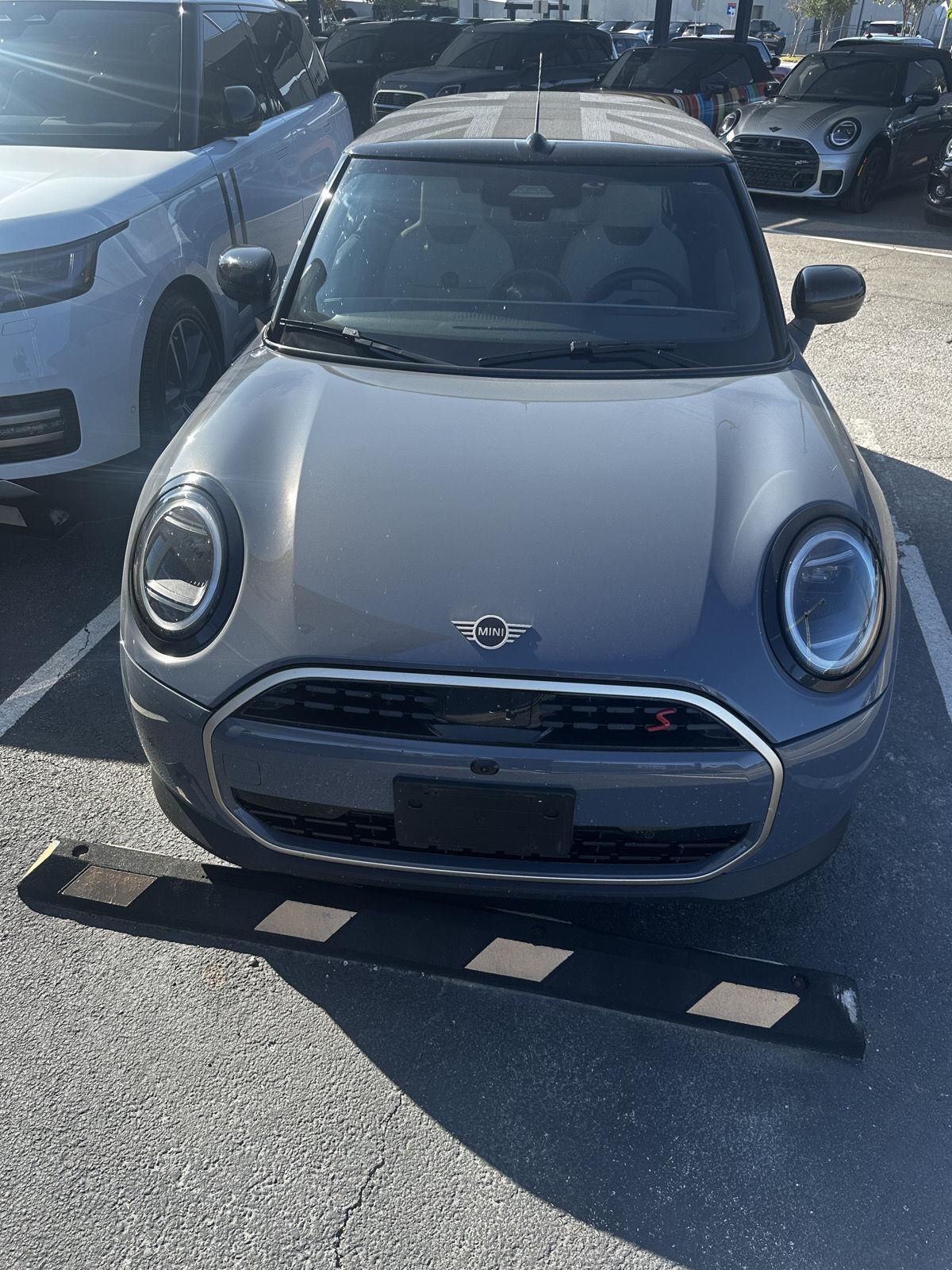 Red (Copper Grey Metallic) 2025 MINI Cooper Convertible Front-Wheel Drive Automatic