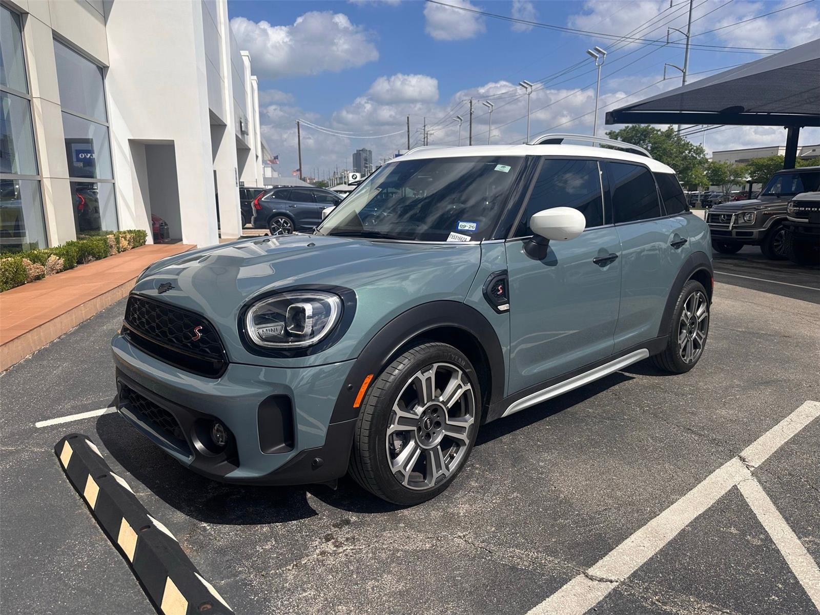 Sage Green Metallic 2024 MINI Countryman Cooper S FWD SUV / Crossover Front-Wheel Drive Automatic