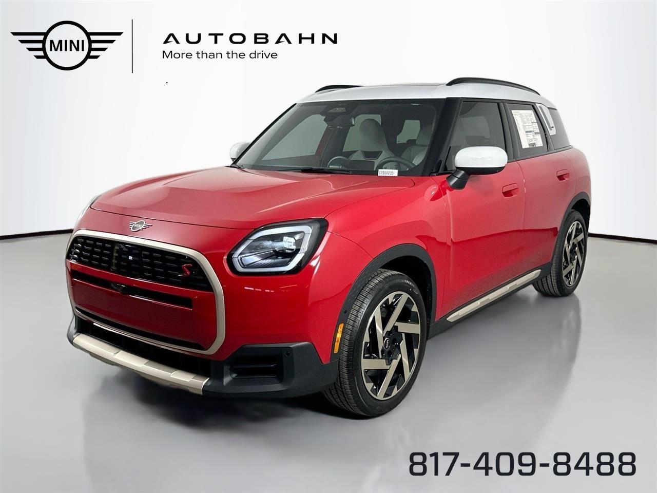 Chili Red II 2025 MINI Countryman Cooper S ALL4 SUV / Crossover All-Wheel Drive 7-Speed Dual Clutch