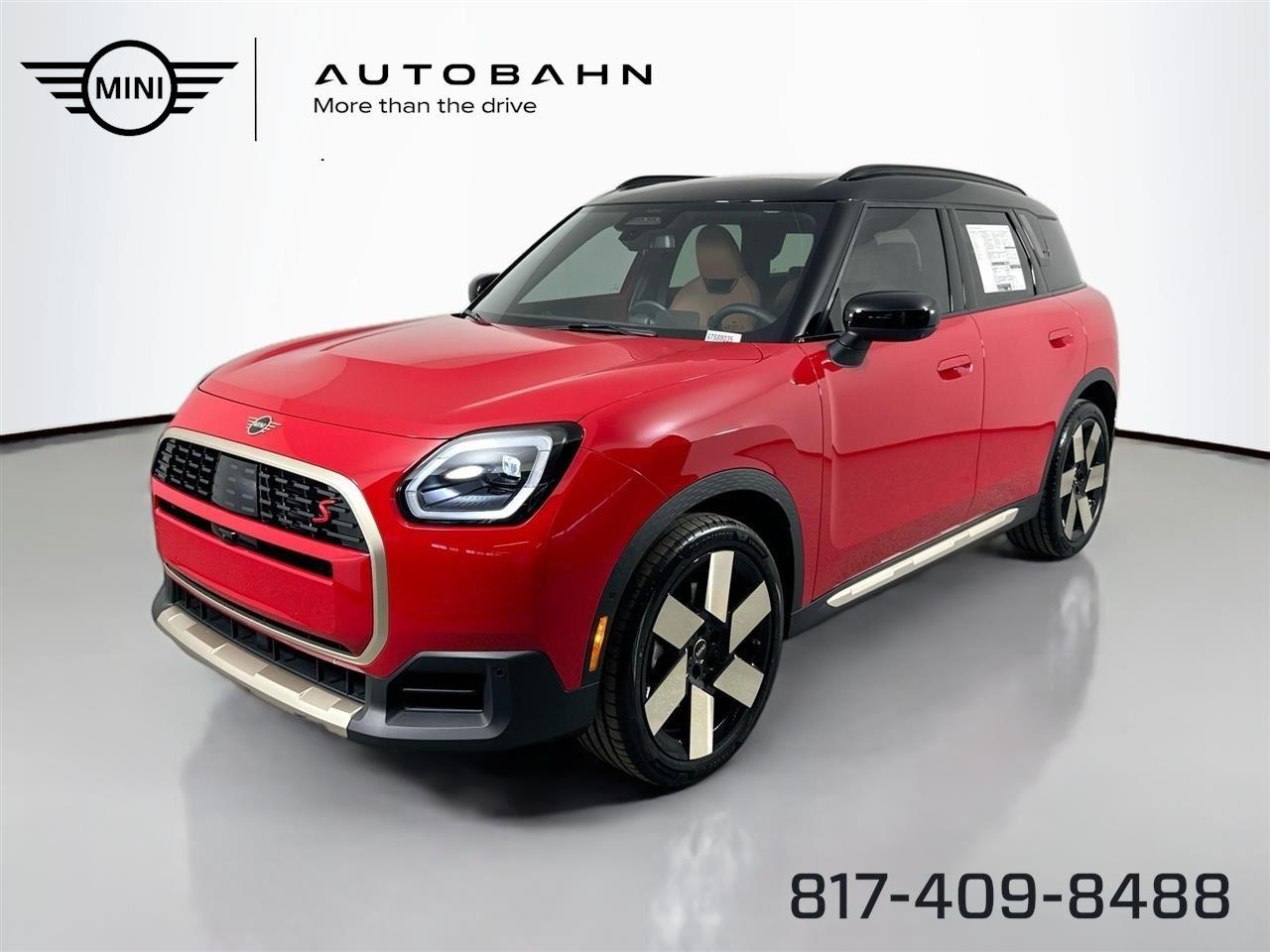 Chili Red II 2025 MINI Countryman Cooper S ALL4 SUV / Crossover All-Wheel Drive 7-Speed Dual Clutch